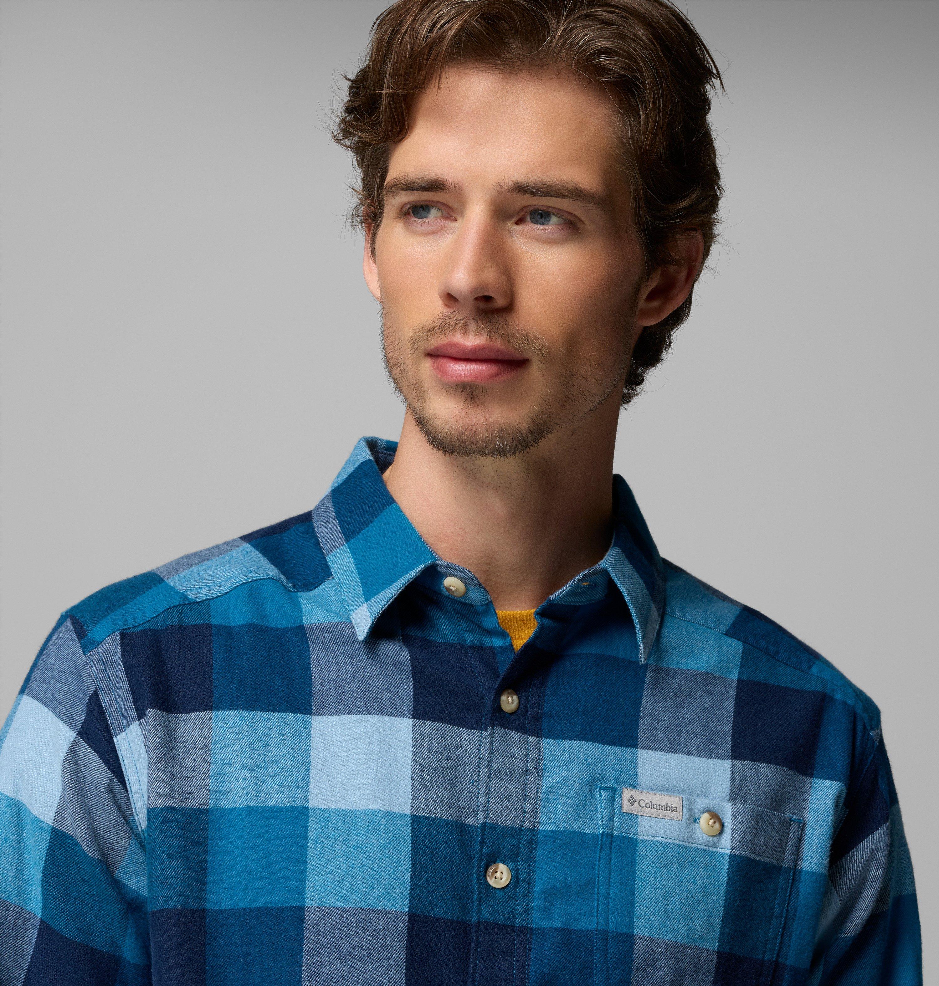 Men's Cornell Woods Flannel Long Sleeve Shirt - Tall | 442 | 3XT 6