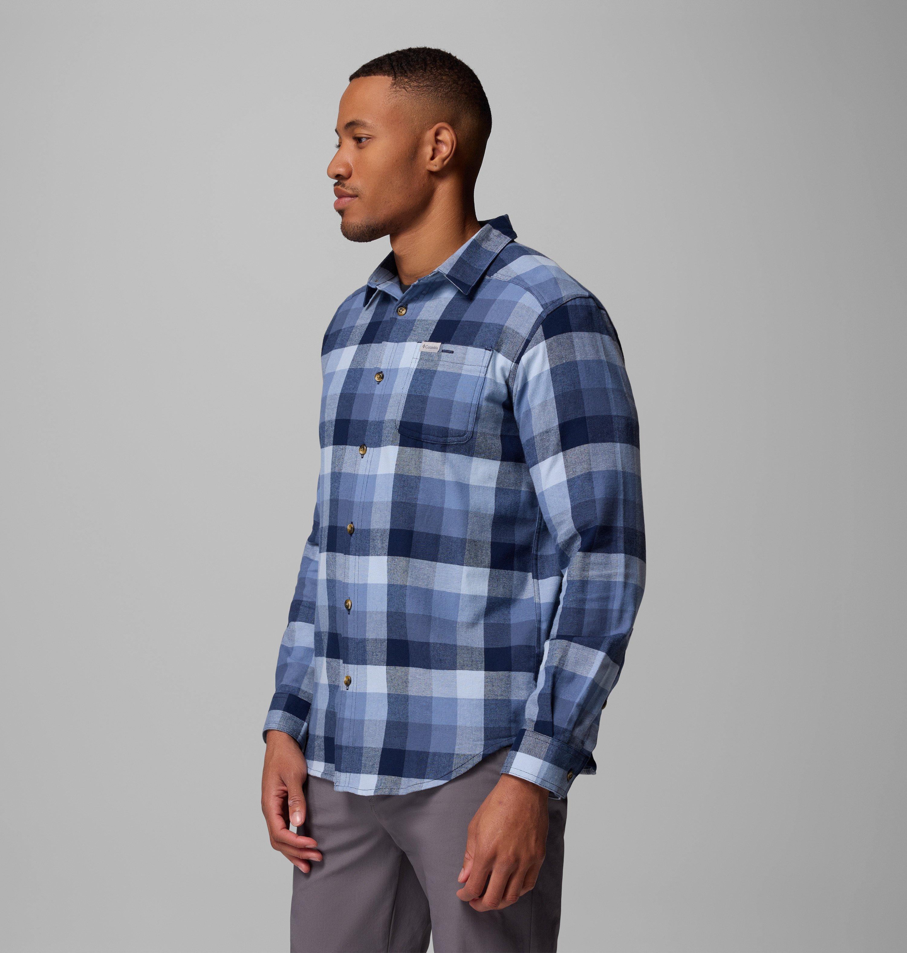 Men's Cornell Woods Flannel Long Sleeve Shirt - Tall | 471 | 5XT 4