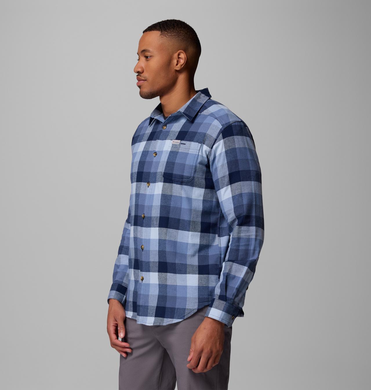 Men's Cornell Woods™ Flannel Long Sleeve Shirt - Tall 4
