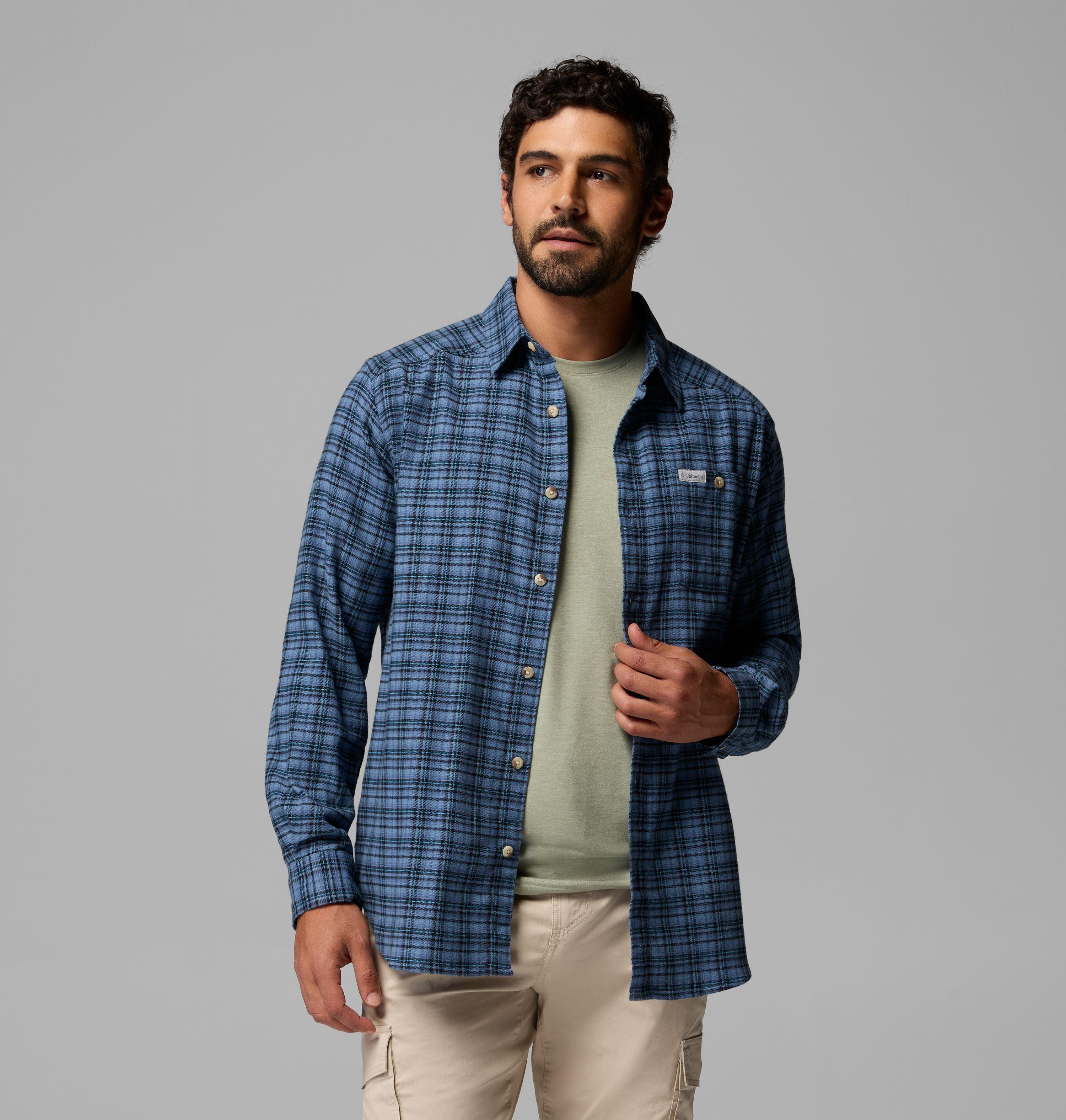 Men's Cornell Woods Flannel Long Sleeve Shirt - Tall | 476 | 2XT 5