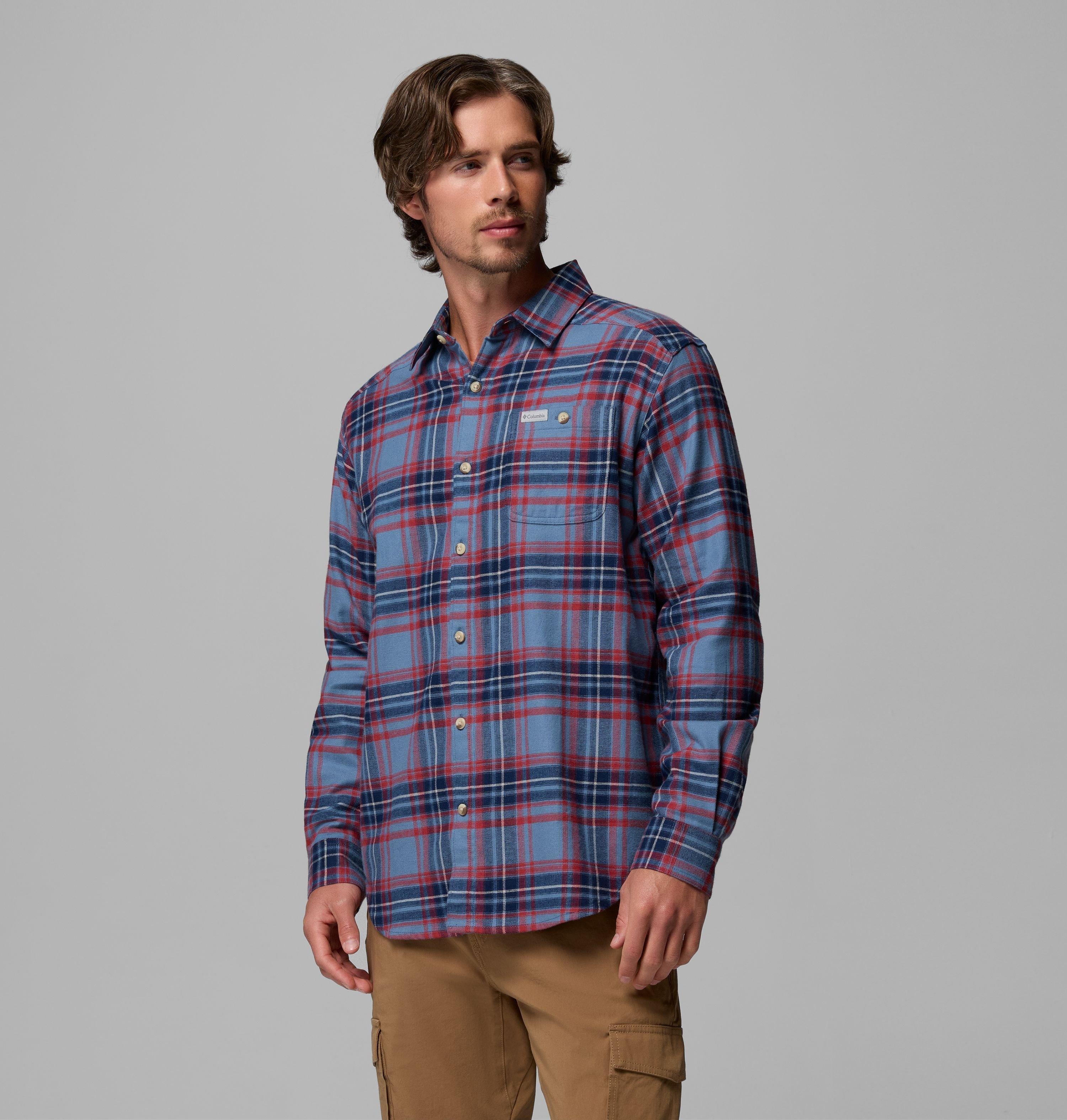 Men's Cornell Woods Flannel Long Sleeve Shirt - Tall | 477 | 3XT 4