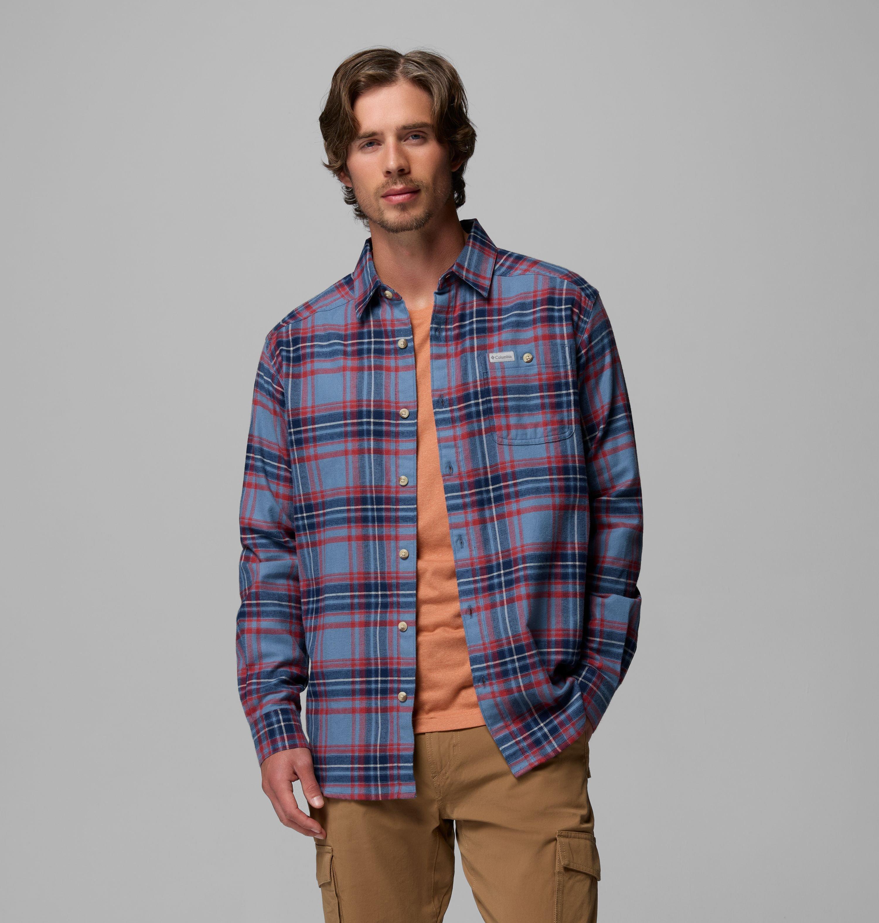 Men's Cornell Woods Flannel Long Sleeve Shirt - Tall | 477 | 3XT 5