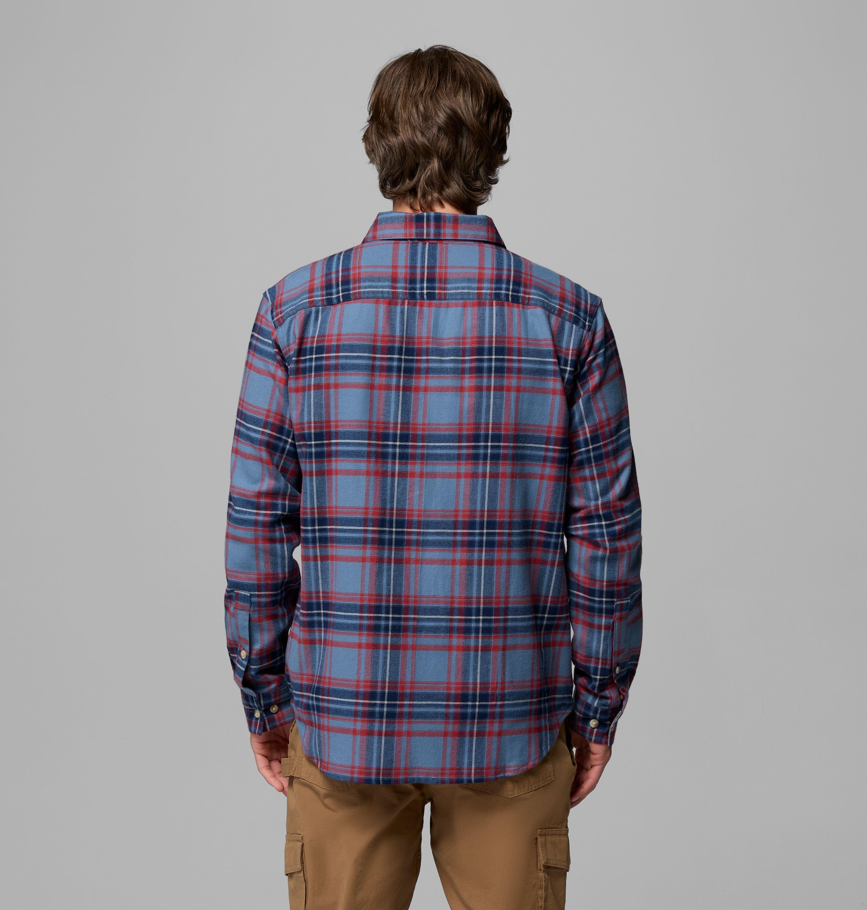 Men's Cornell Woods Flannel Long Sleeve Shirt - Tall | 477 | 3XT 3