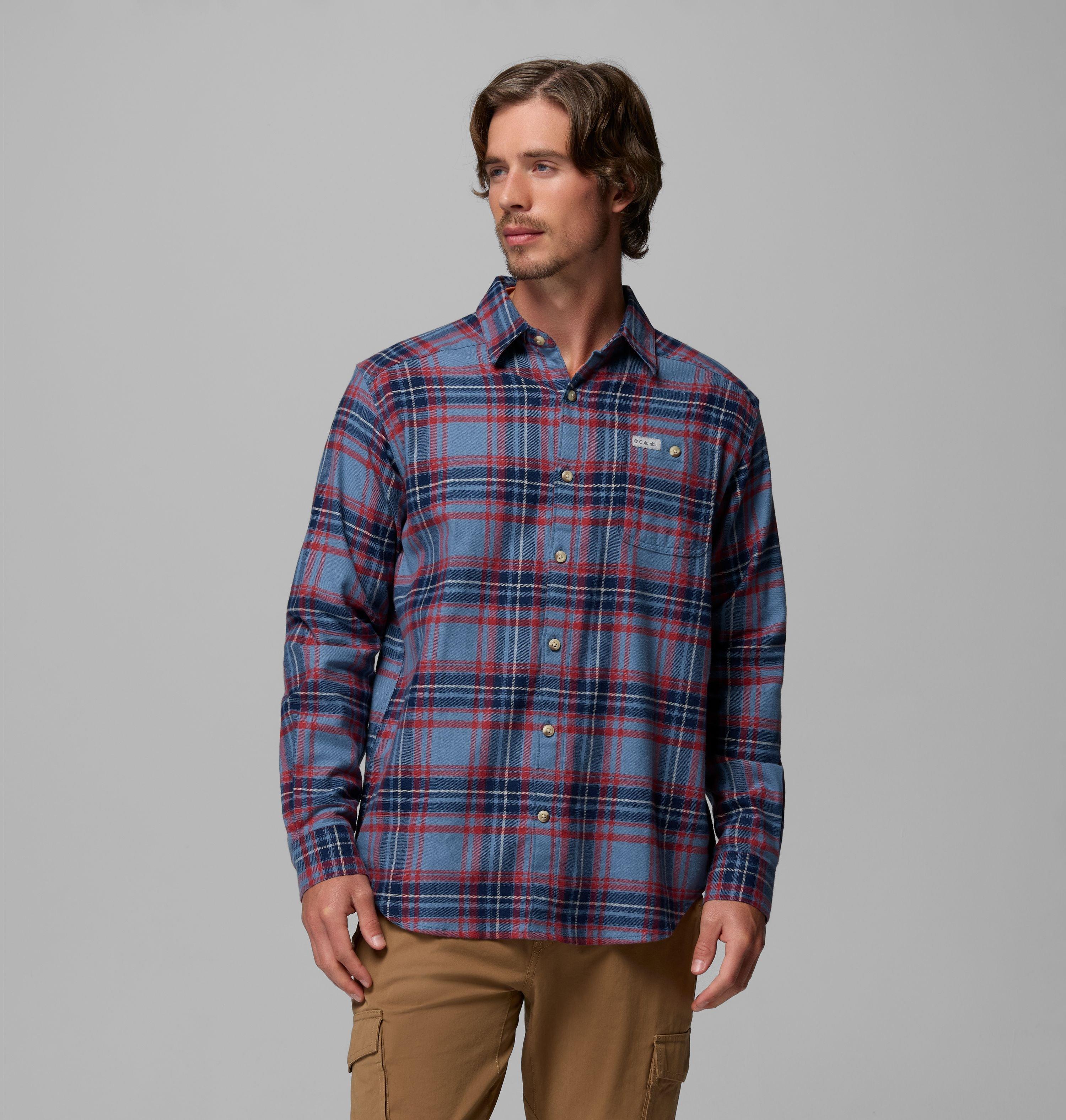 Men's Cornell Woods Flannel Long Sleeve Shirt - Tall | 477 | 3XT 1
