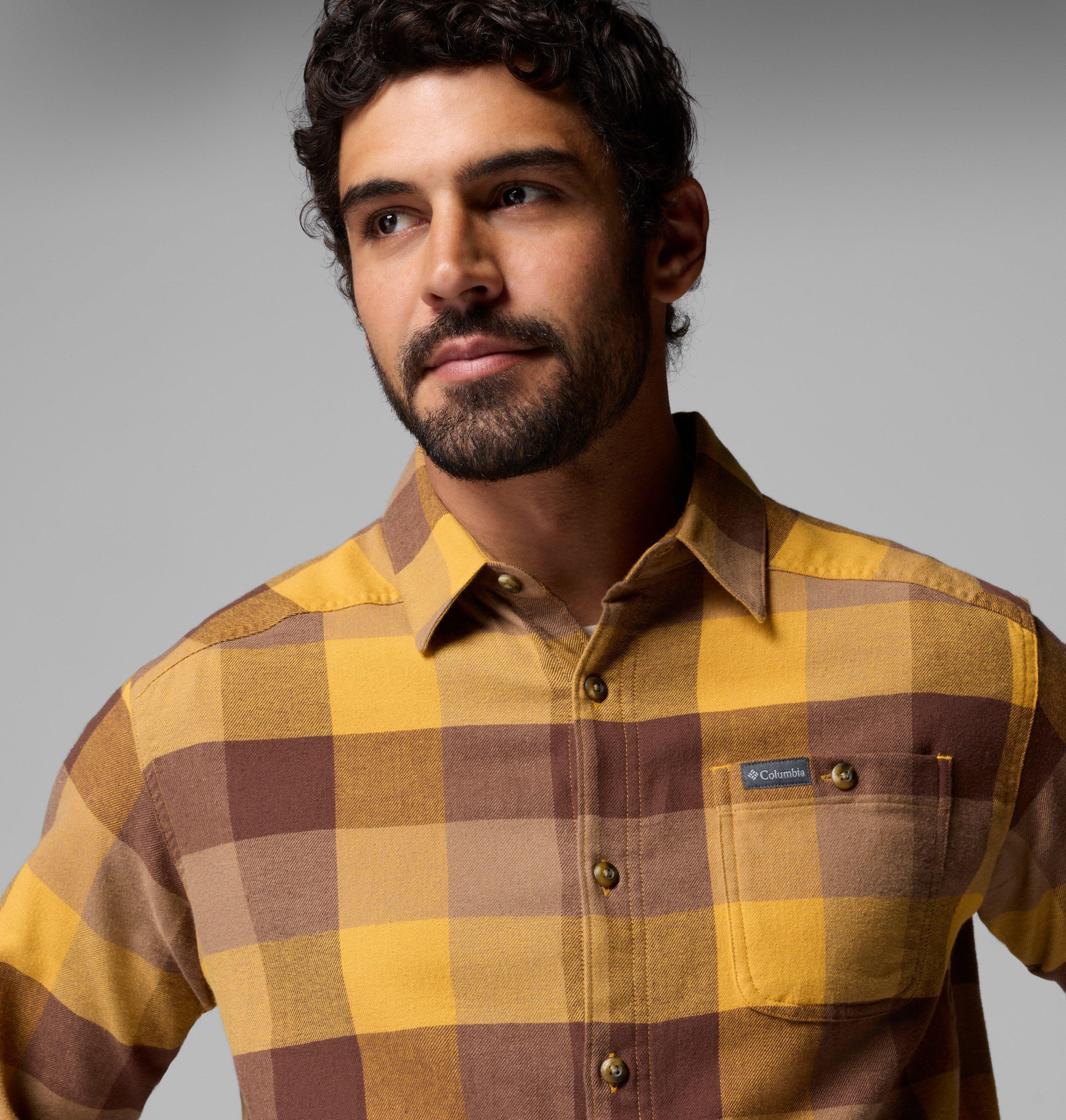 Men's Cornell Woods Flannel Long Sleeve Shirt - Tall | 735 | 5XT 6