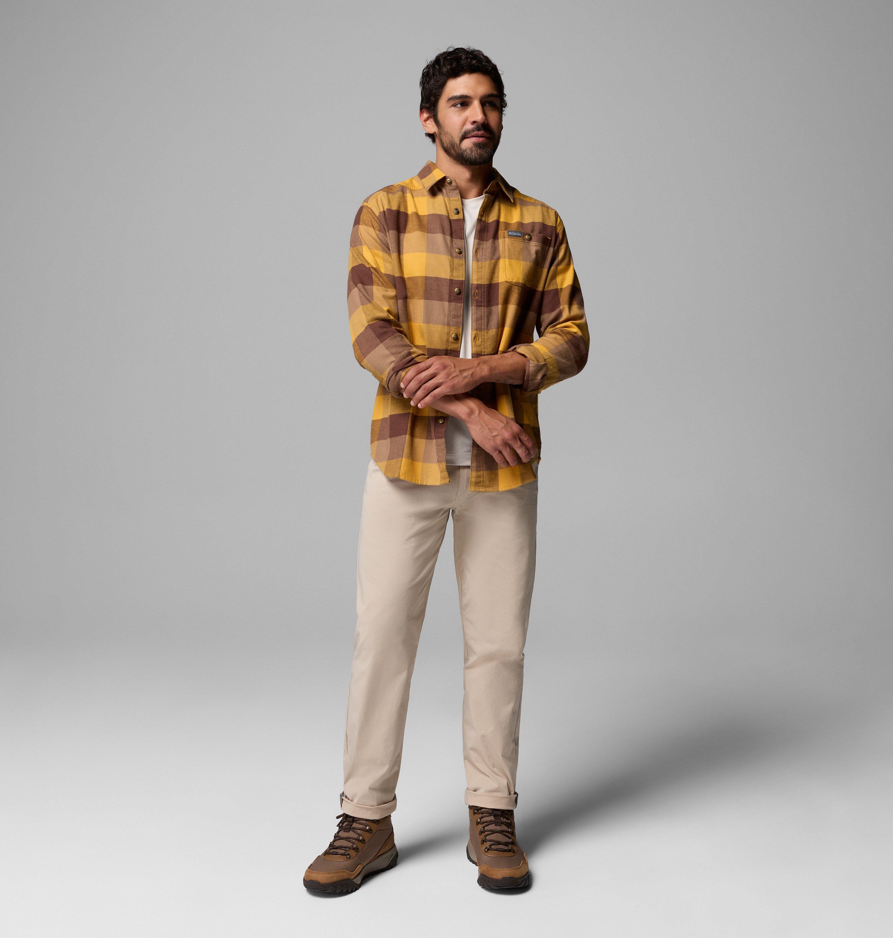 Men's Cornell Woods Flannel Long Sleeve Shirt - Tall | 735 | 5XT 2