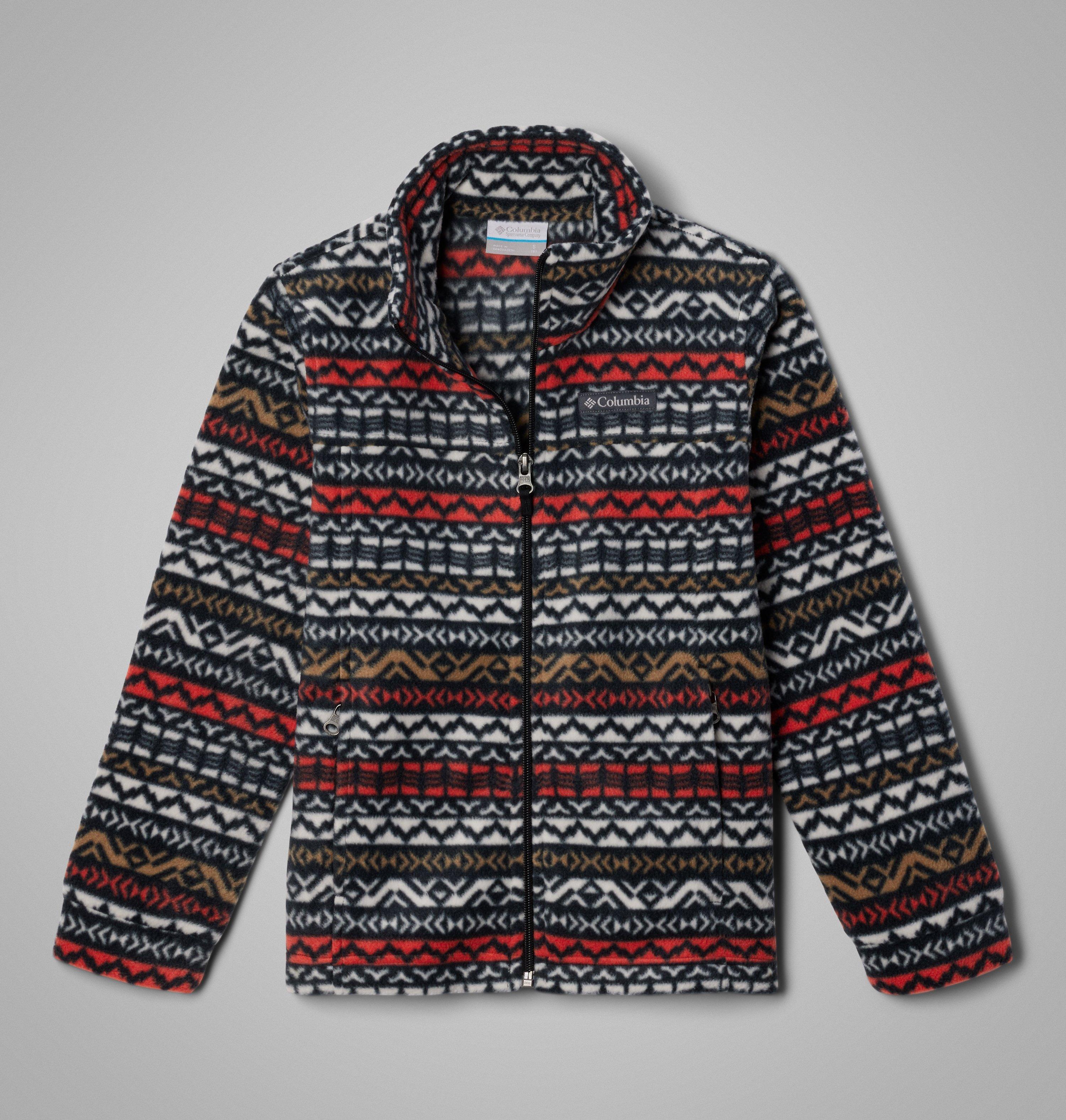 Boys’ Zing III Printed Fleece Jacket 1