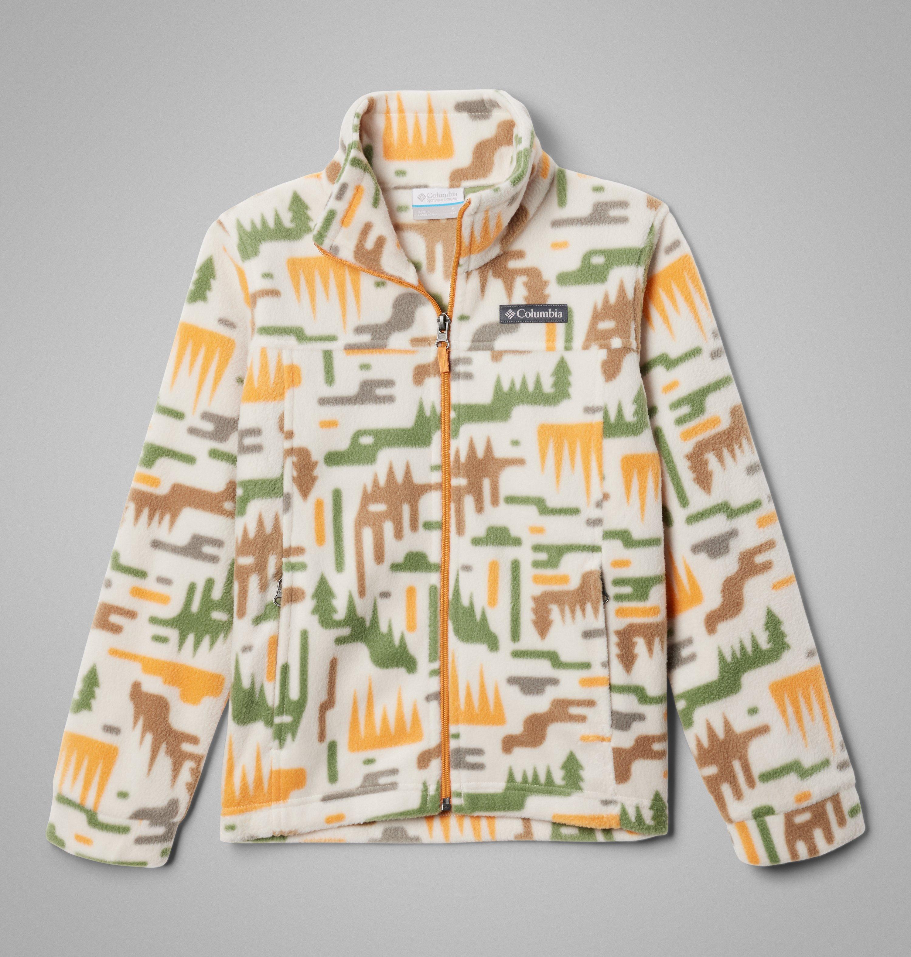 Boys’ Zing III Printed Fleece Jacket 1