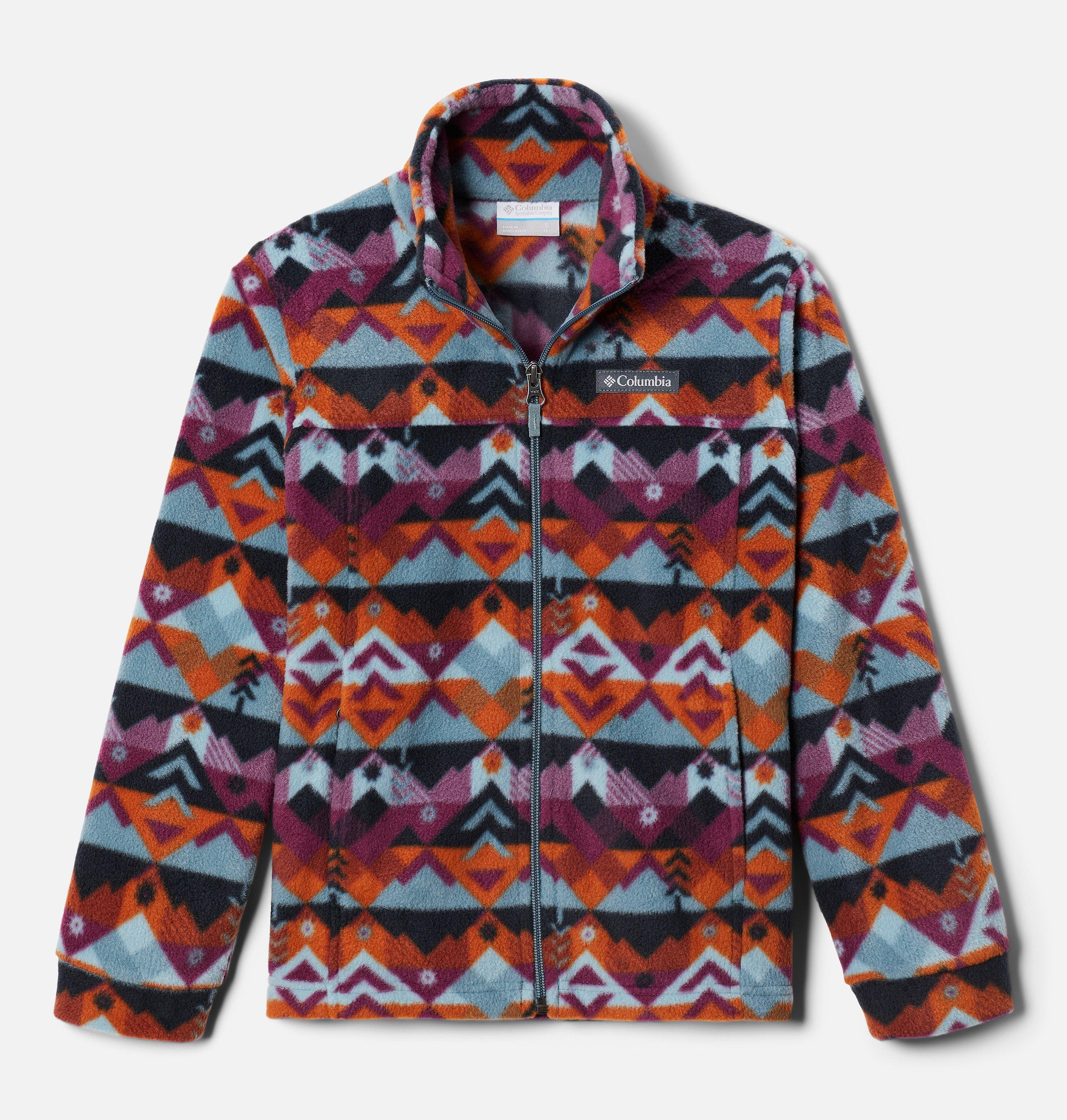 Boys’ Zing III Printed Fleece Jacket 1