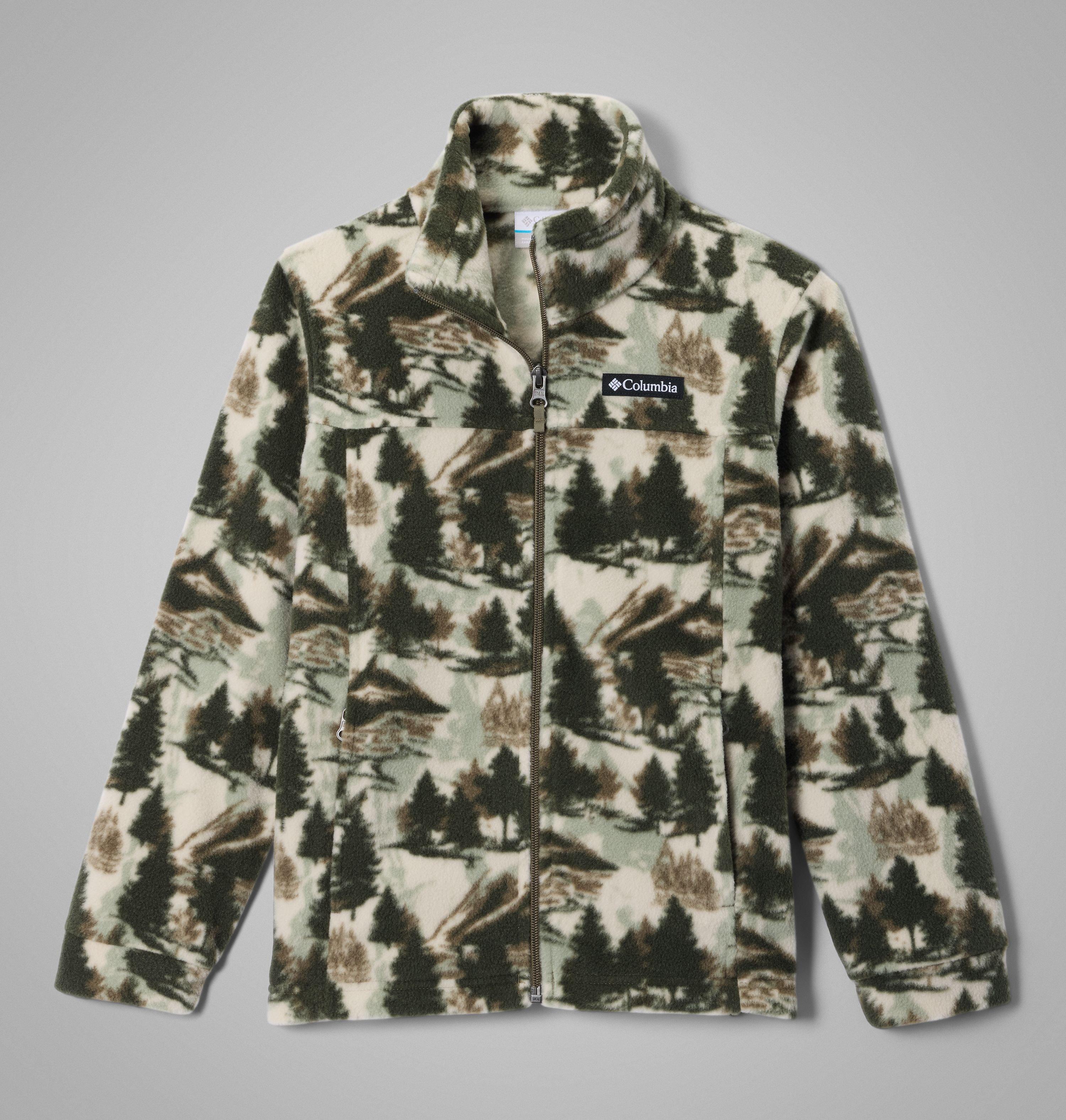Boys’ Zing III Printed Fleece Jacket | 396 | S 1