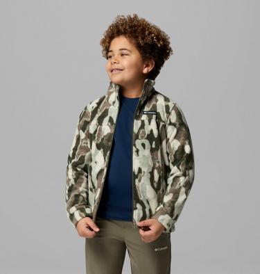 Zing III Fleece Jacke f&uuml;r Jungen, Color: Stone Green Treebark, image 7