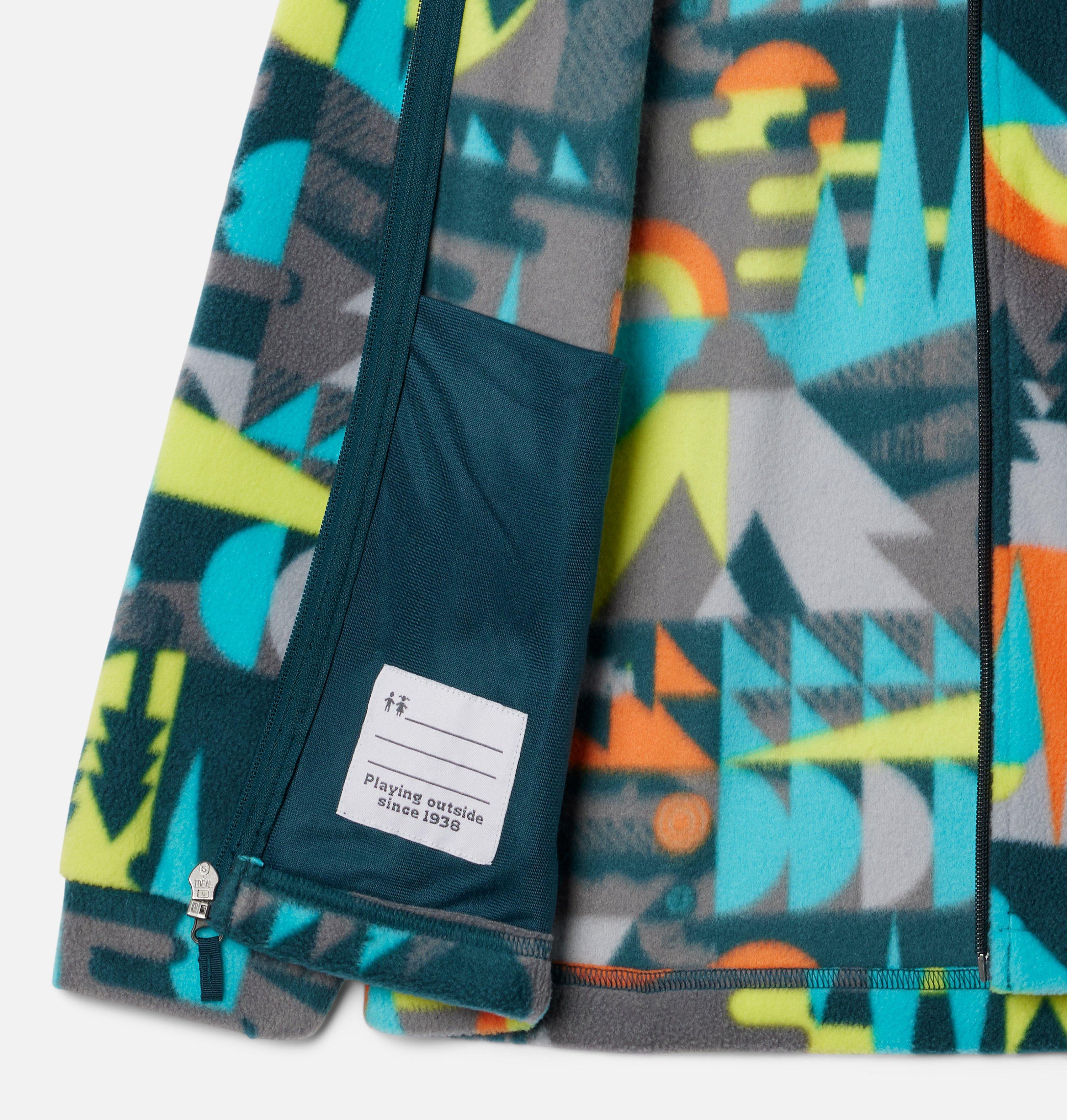 Boys’ Zing III Printed Fleece Jacket 3