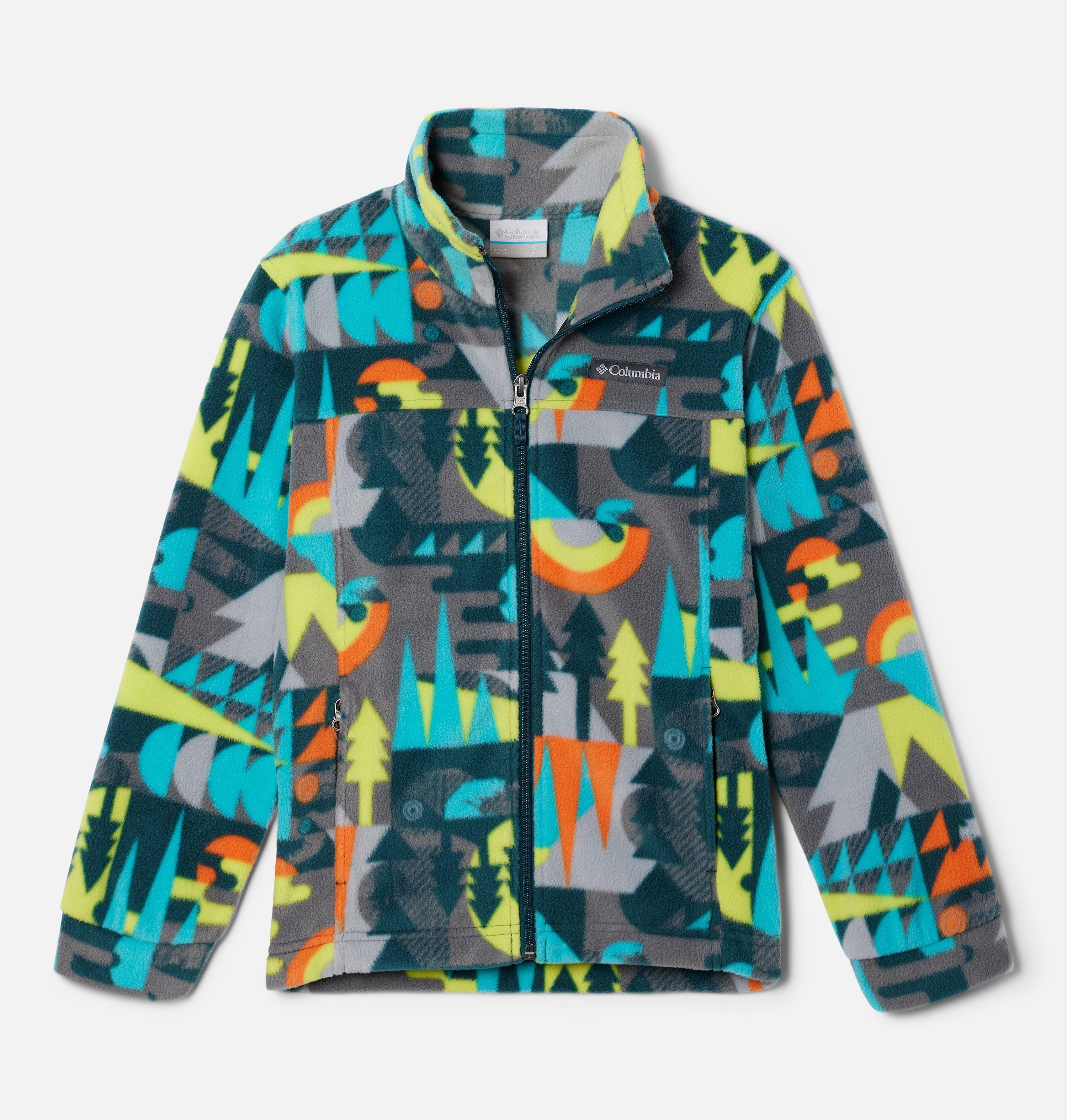 Boys’ Zing III Printed Fleece Jacket 1
