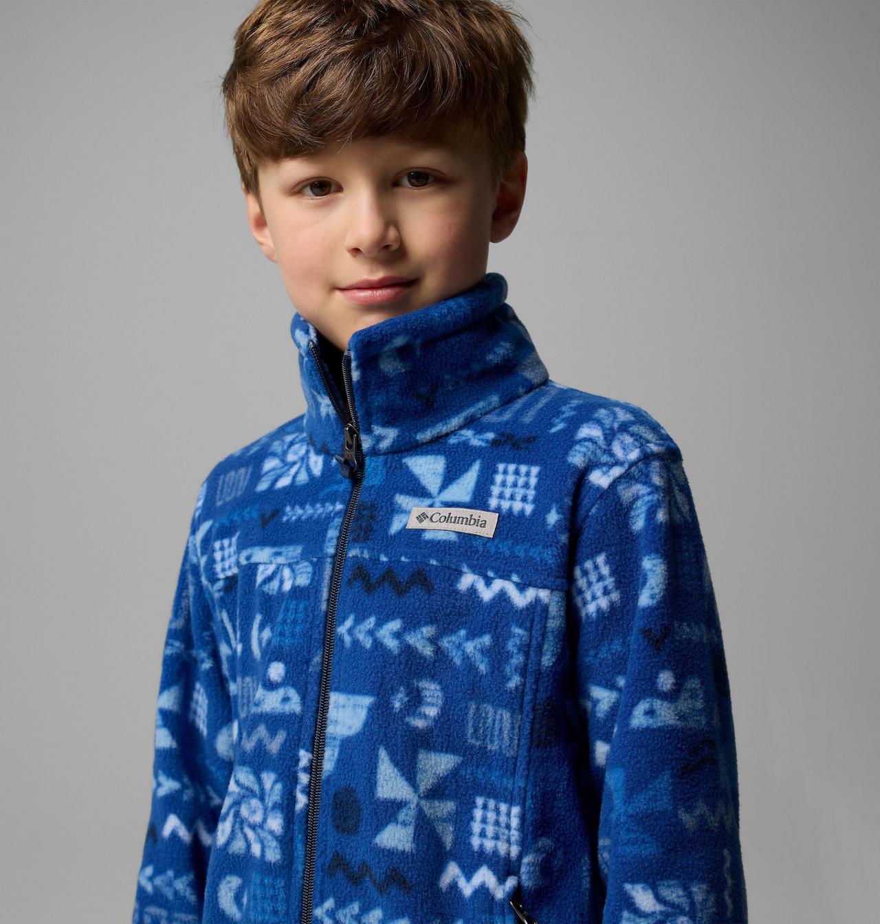 Boys’ Zing™ III Printed Fleece Jacket 5
