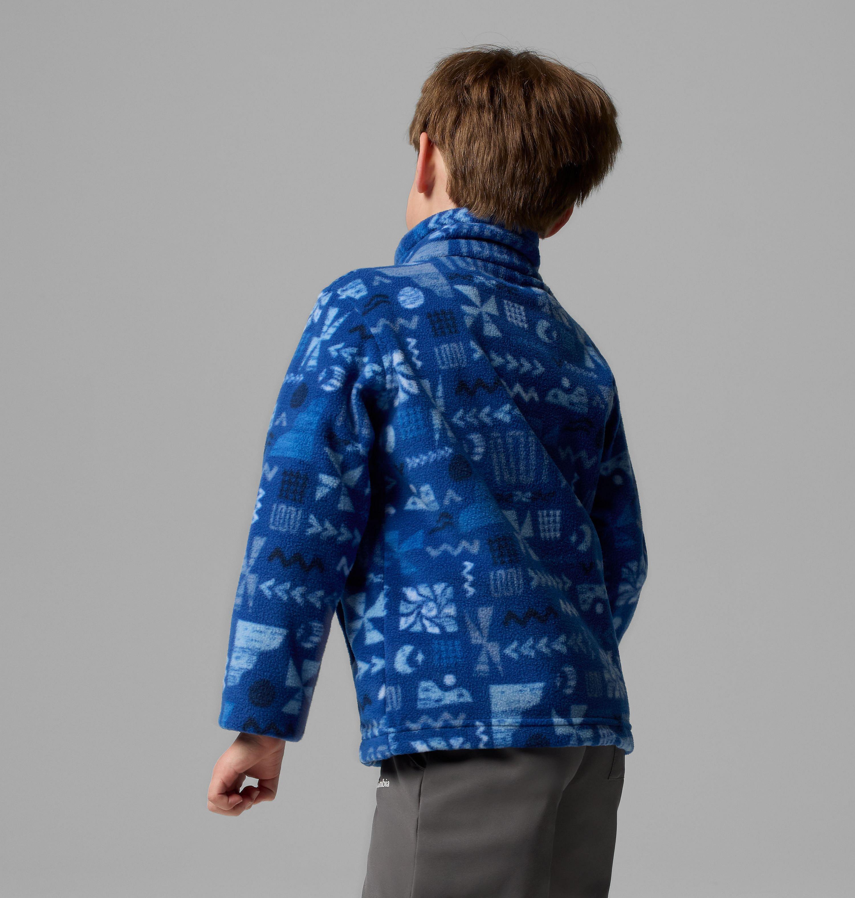 Boys’ Zing III Printed Fleece Jacket 2