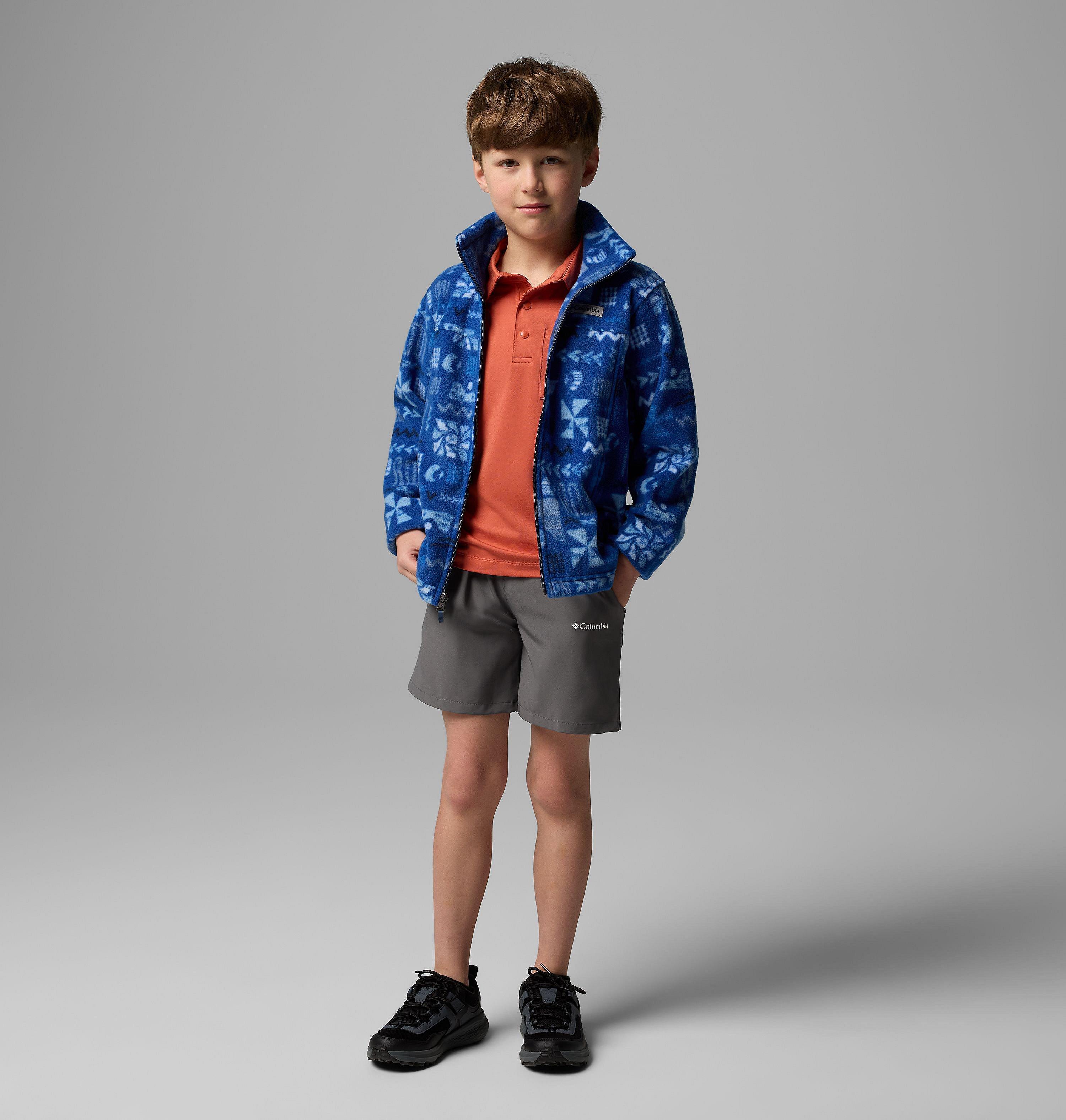 Boys’ Zing III Printed Fleece Jacket 1