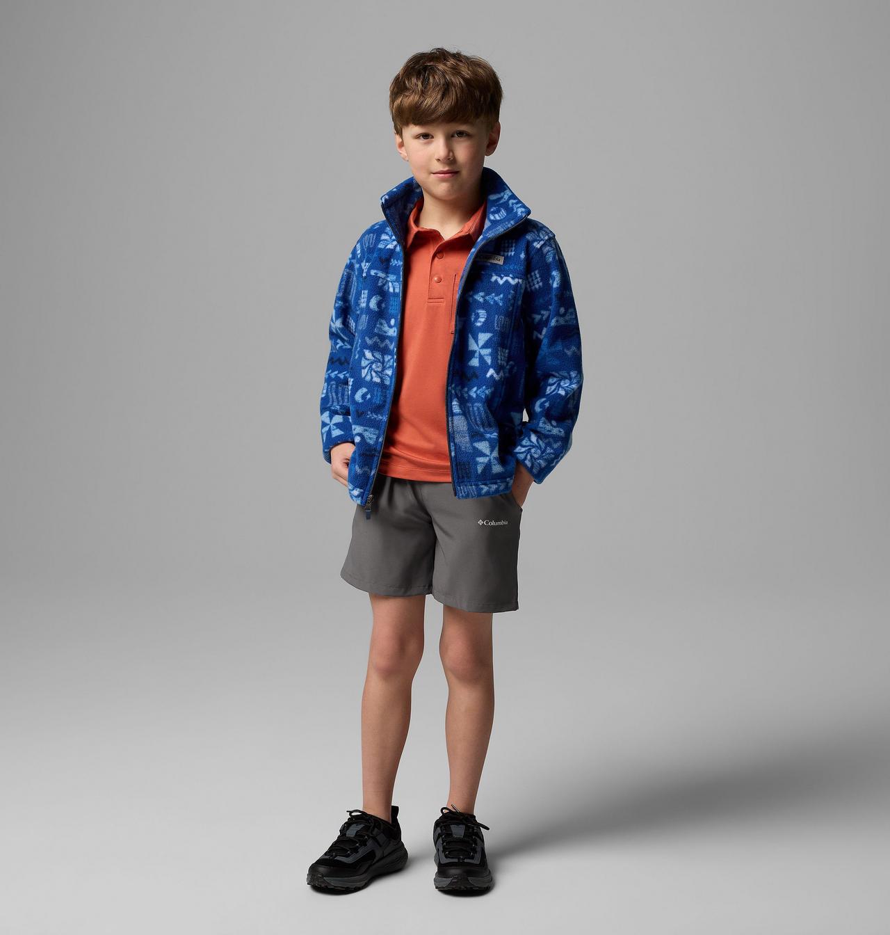 Boys’ Zing™ III Printed Fleece Jacket 1