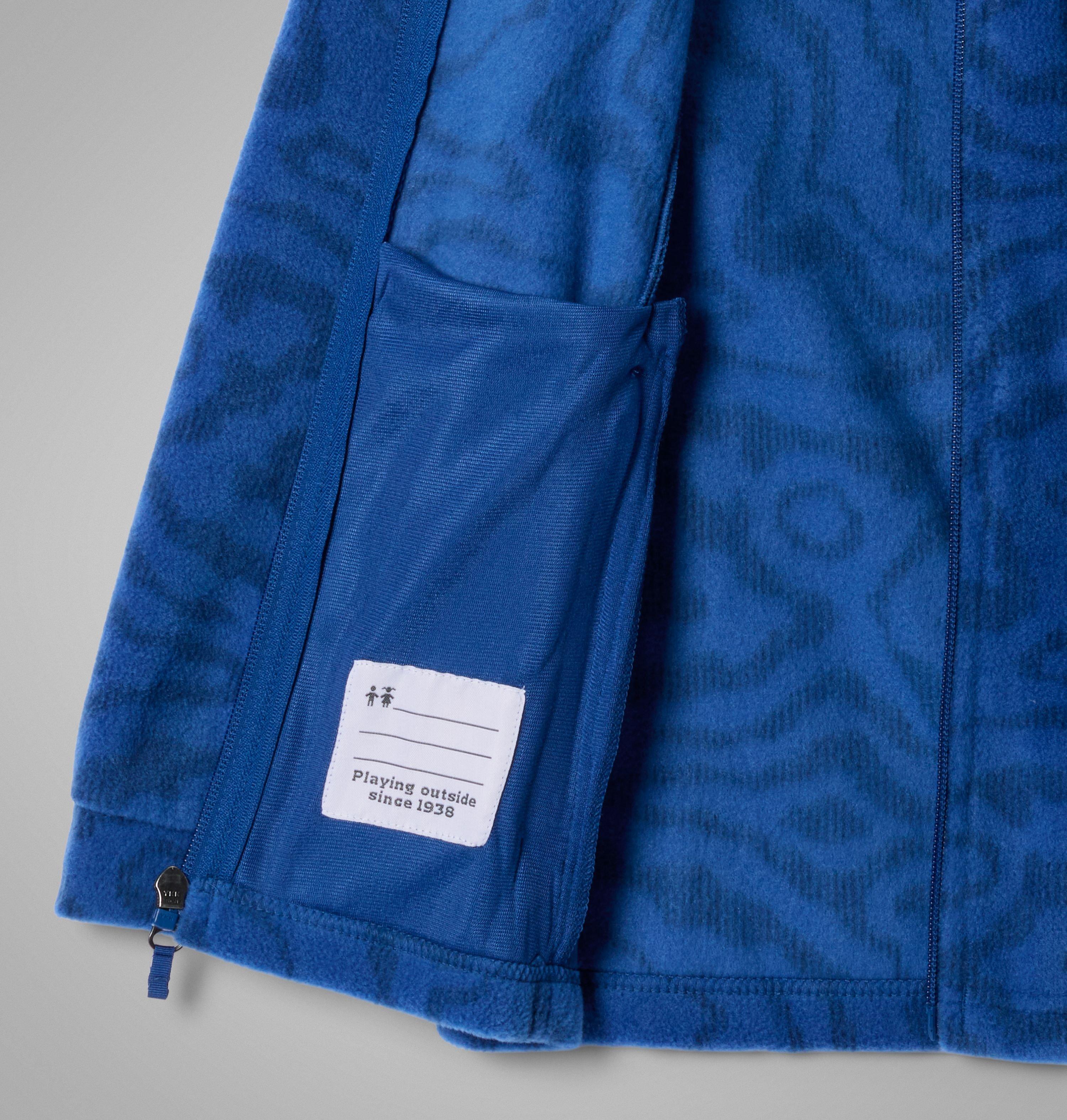 Boys’ Zing III Printed Fleece Jacket | 446 | S 3