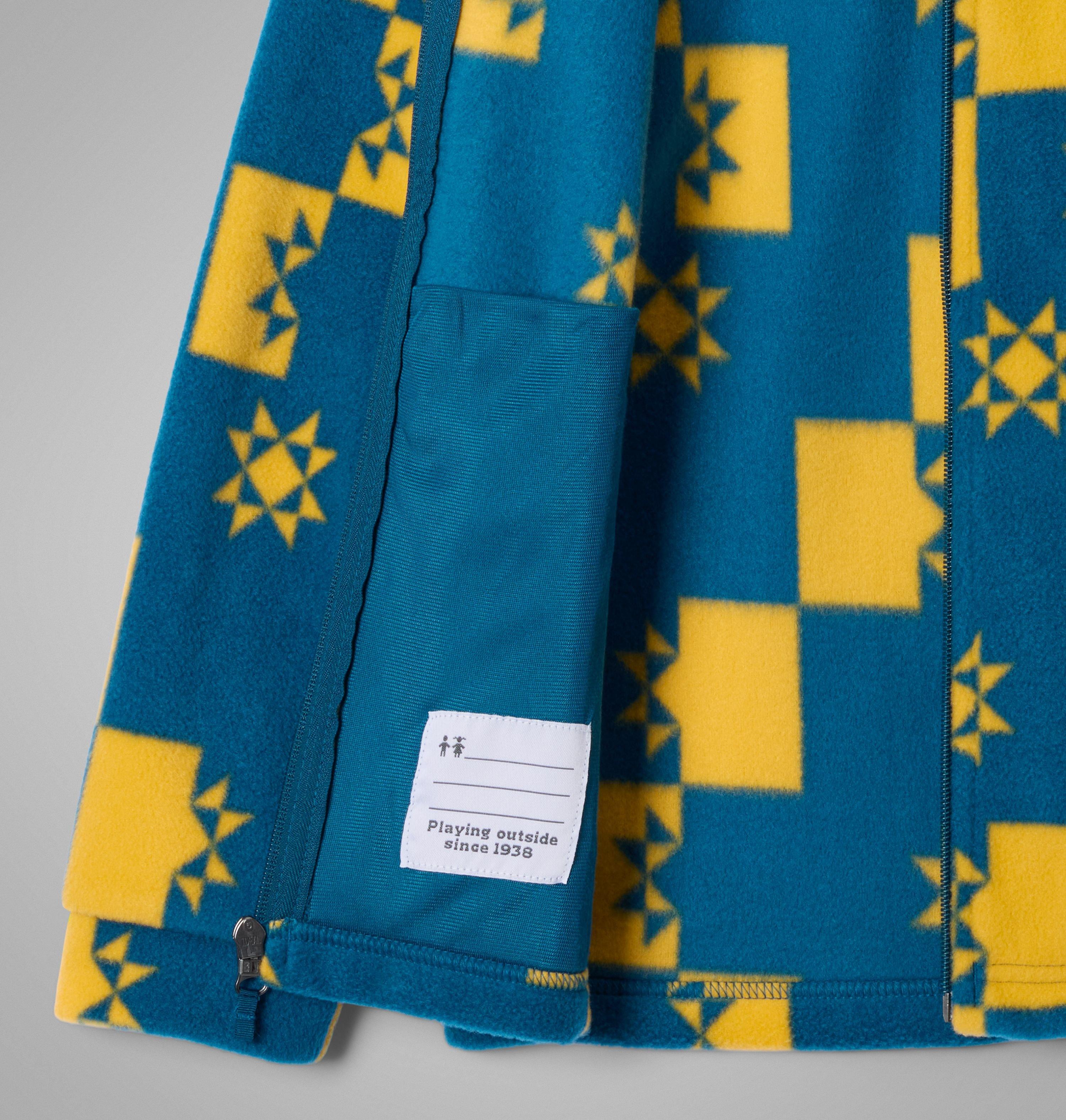Boys’ Zing III Printed Fleece Jacket | 450 | XL 3