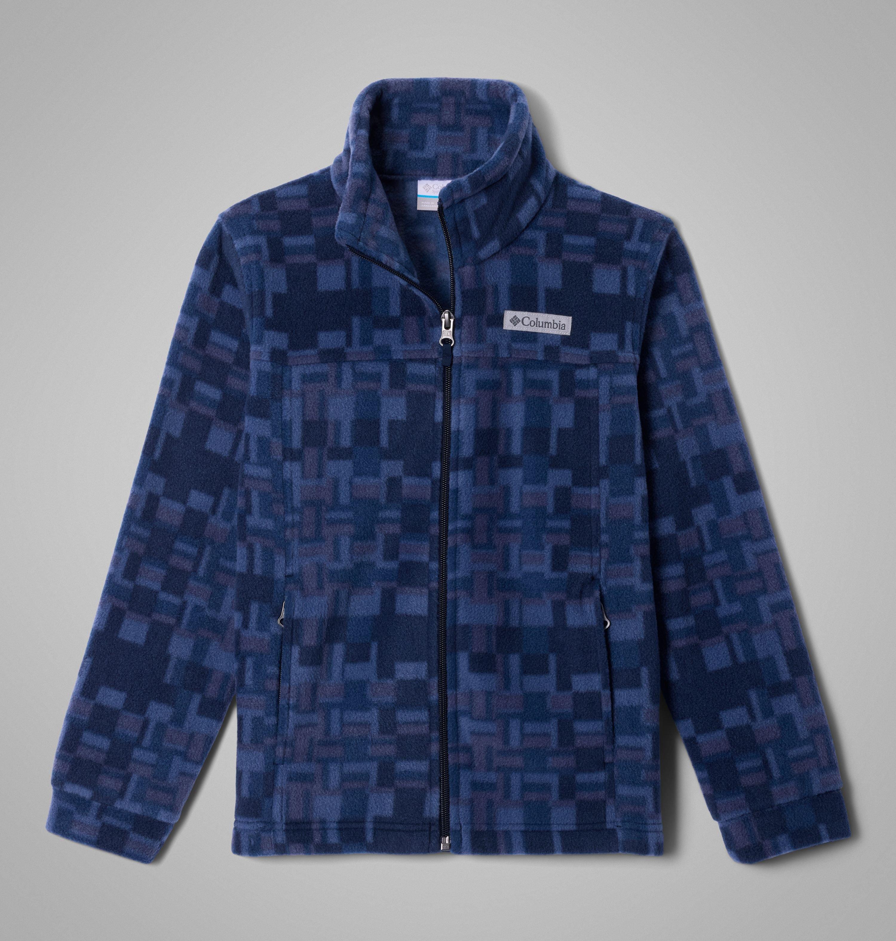 Boys’ Zing III Printed Fleece Jacket | 463 | S 1