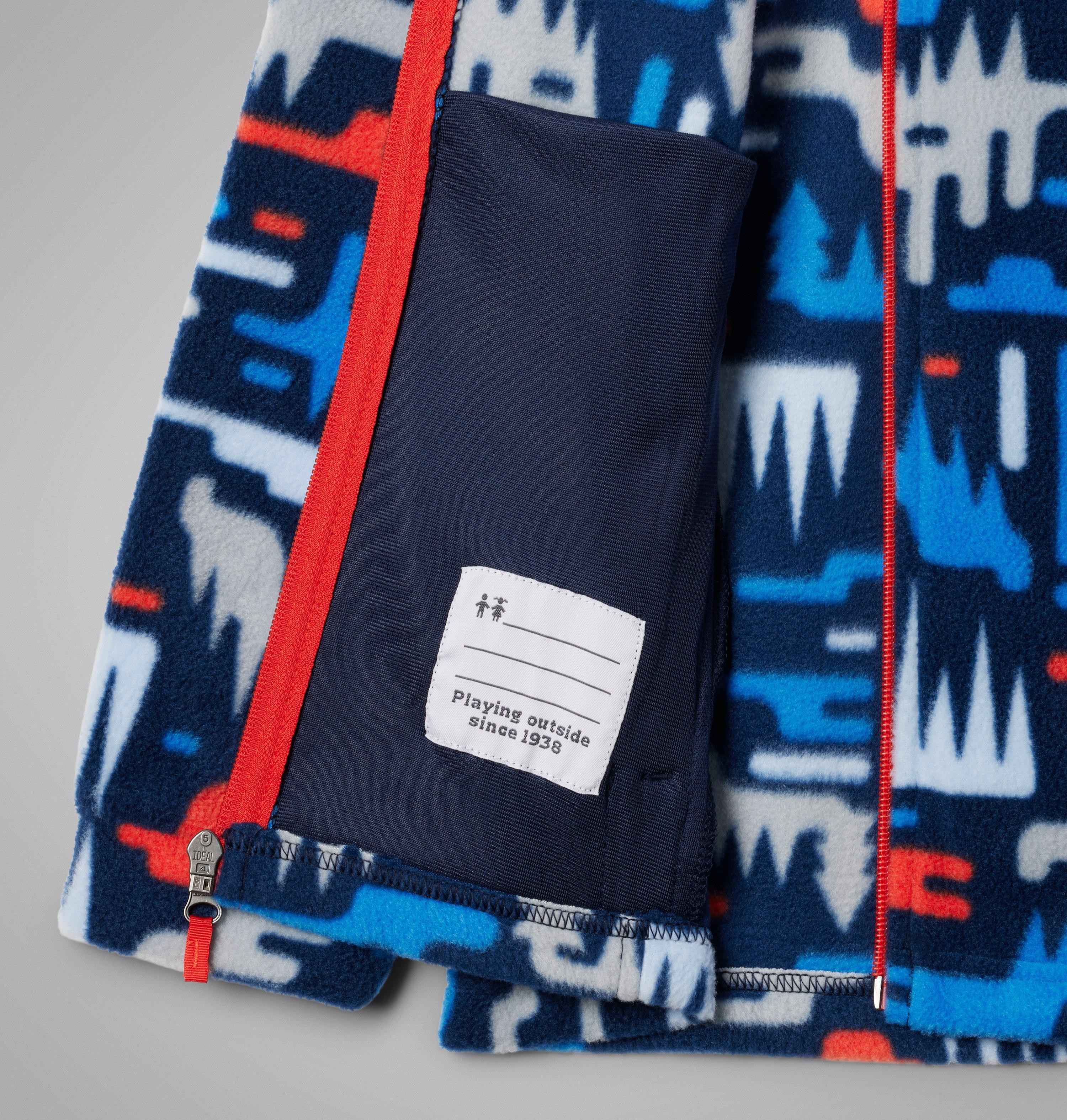 Boys’ Zing III Printed Fleece Jacket 3