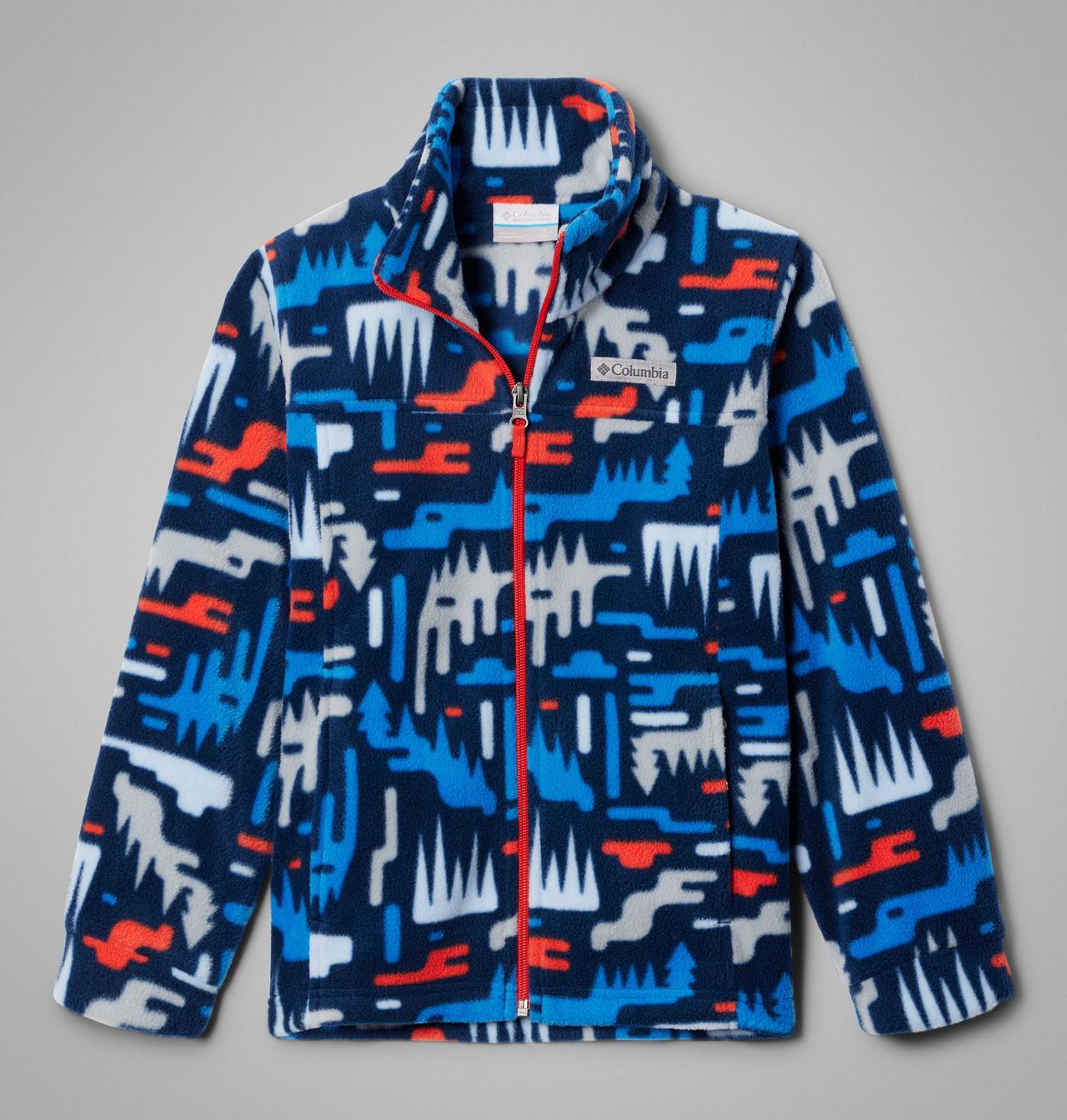 Boys’ Zing™ III Printed Fleece Jacket 1