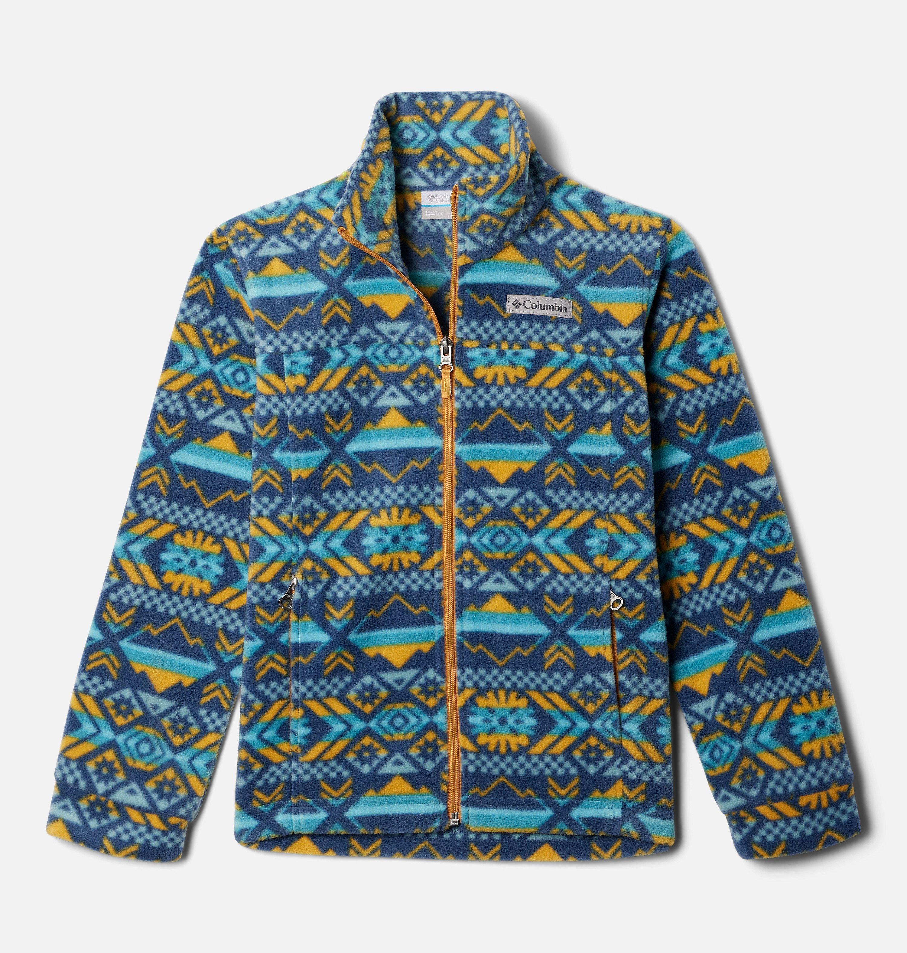 Boys’ Zing III Printed Fleece Jacket 1