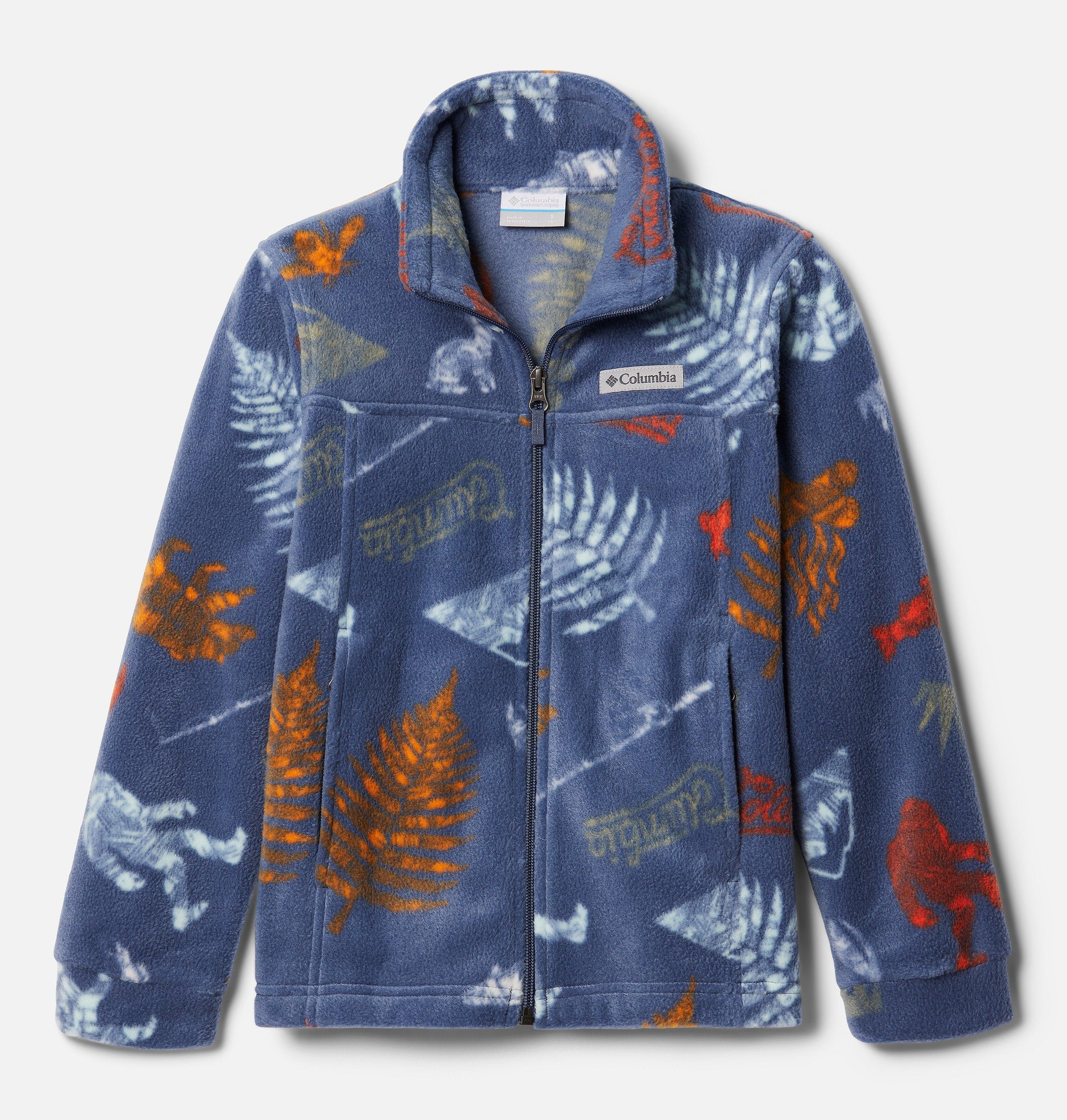 Boys’ Zing III Printed Fleece Jacket 1