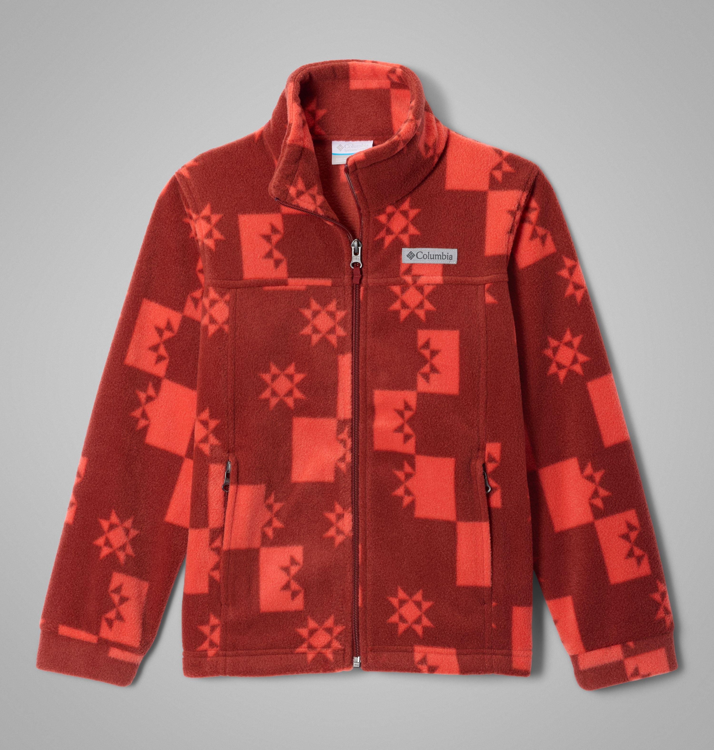 Boys’ Zing III Printed Fleece Jacket | 633 | XL 1