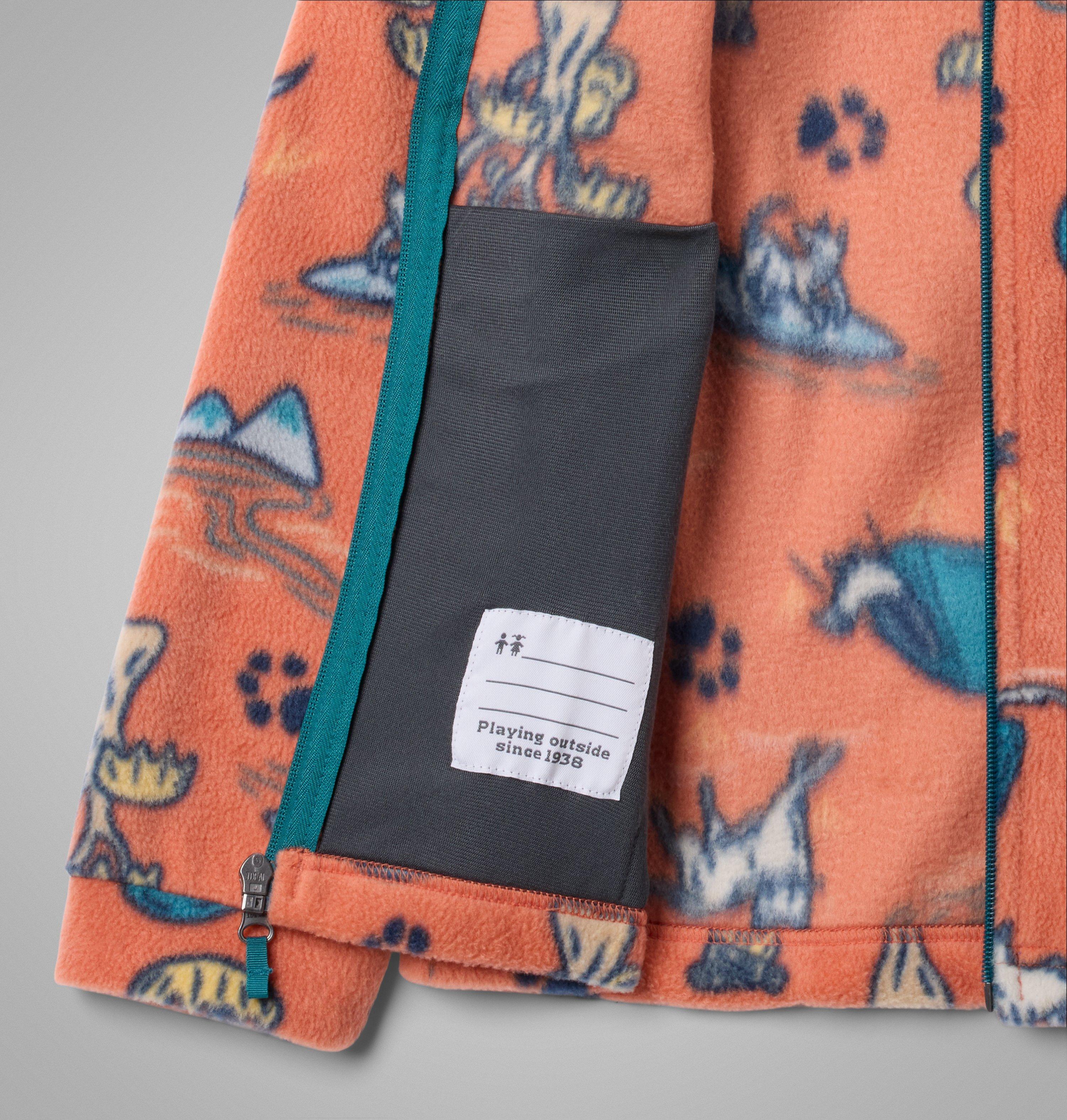 Boys’ Zing III Printed Fleece Jacket 3