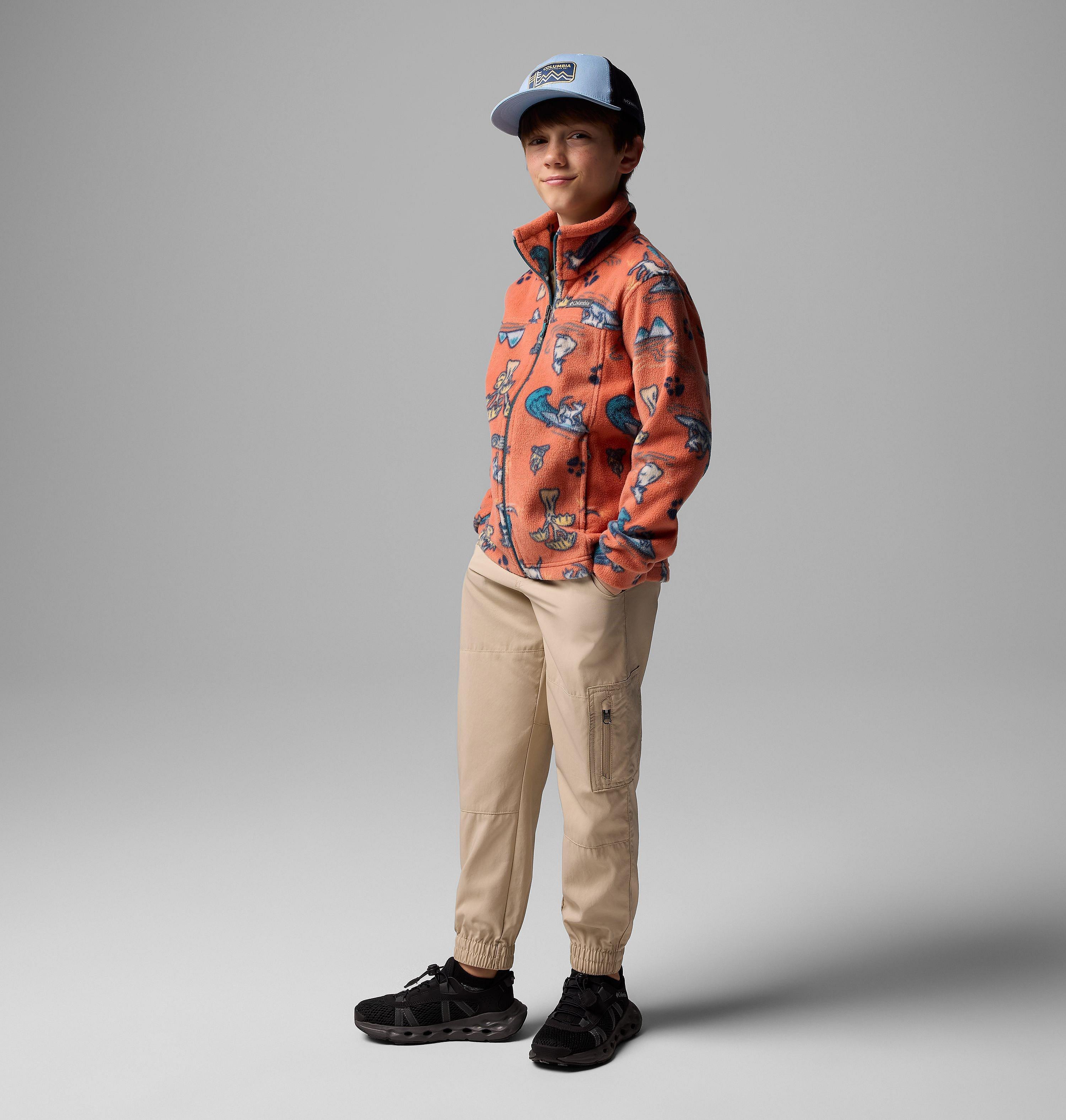 Boys’ Zing III Printed Fleece Jacket 7