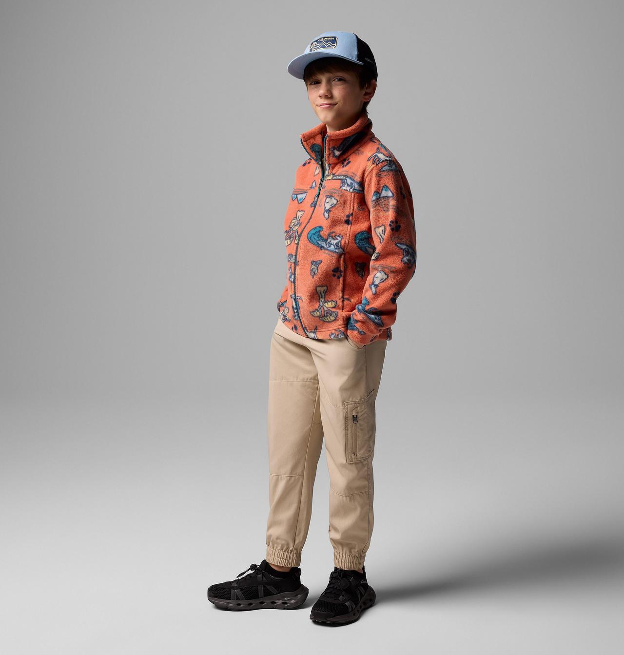 Boys’ Zing™ III Printed Fleece Jacket 7