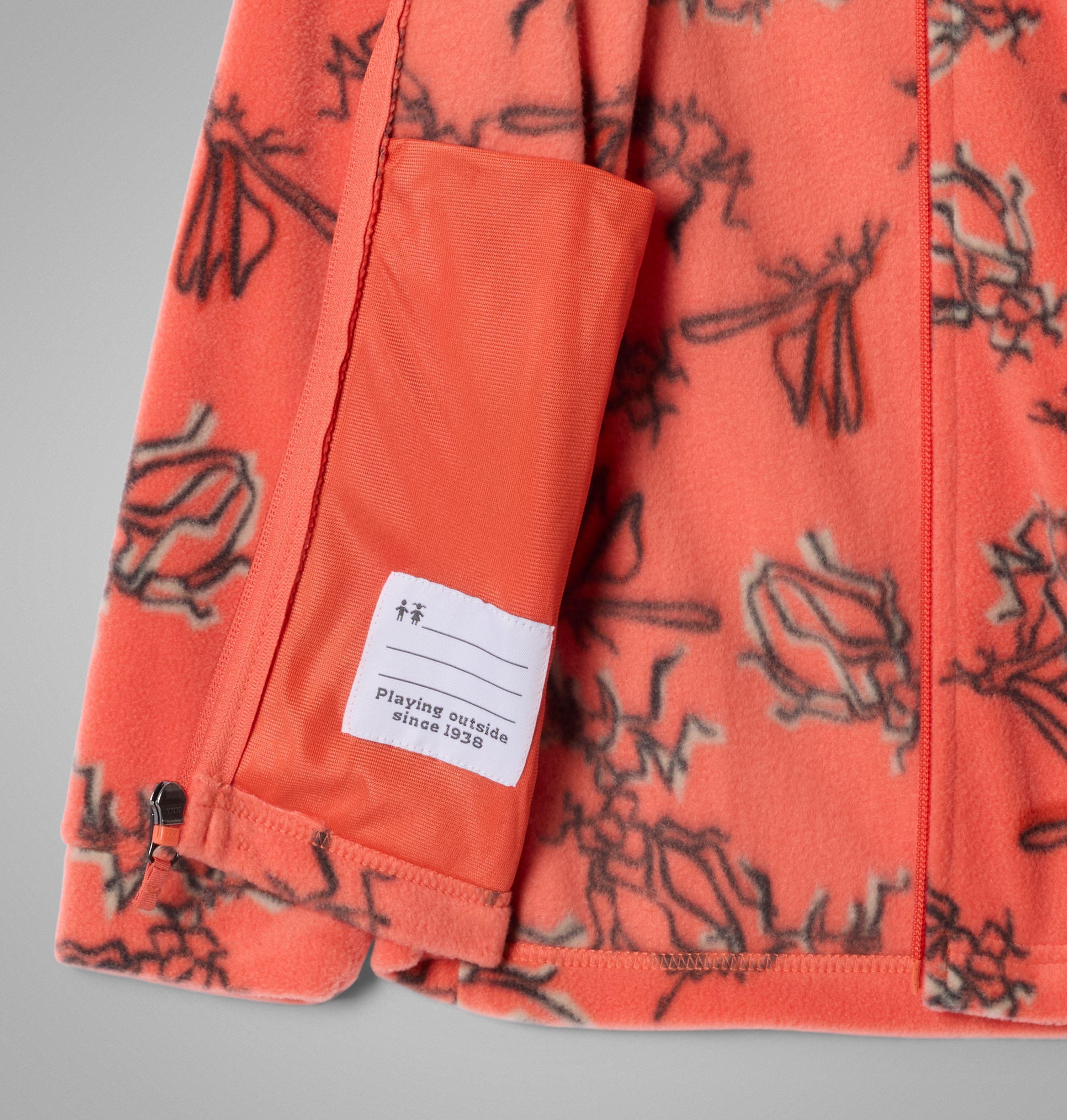Boys’ Zing III Printed Fleece Jacket | 864 | XS 3