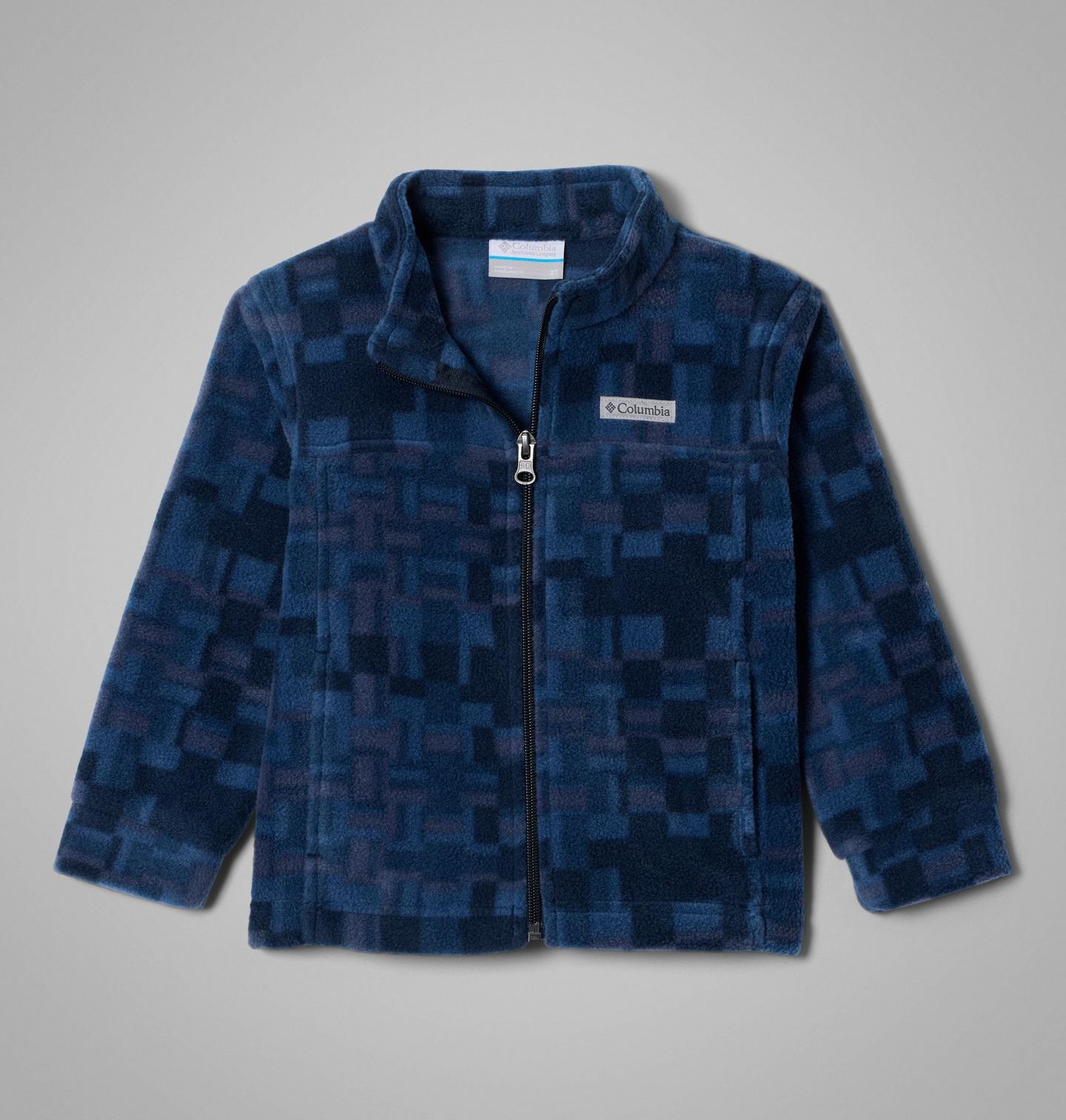 Куртка Columbia Zing III Fleece Jacket для мальчиков-малышей, цвет: Тёмно-синий, вариант 2 — фото 1