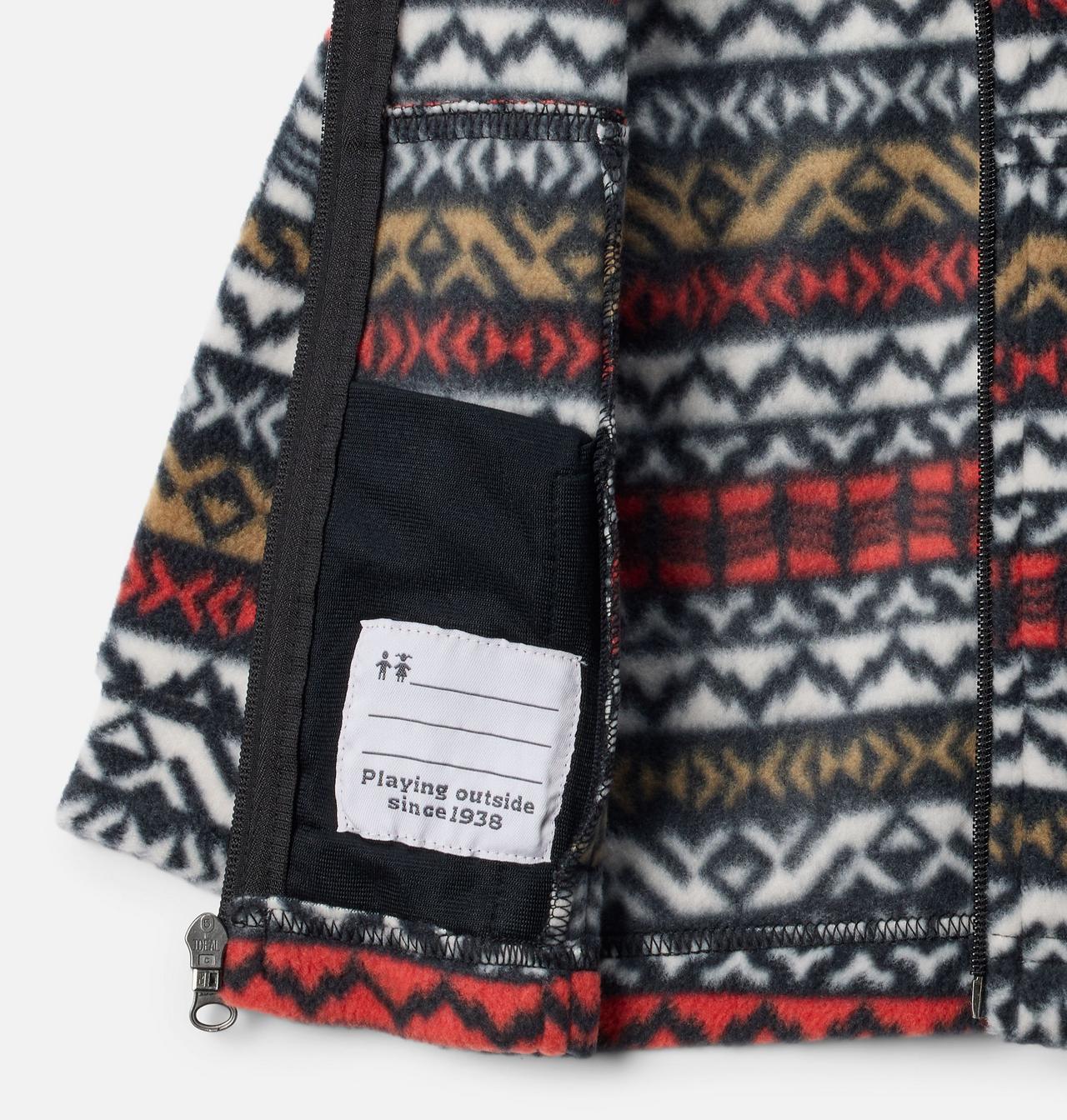 Boys' Infant Zing™ III Printed Fleece Jacket 3