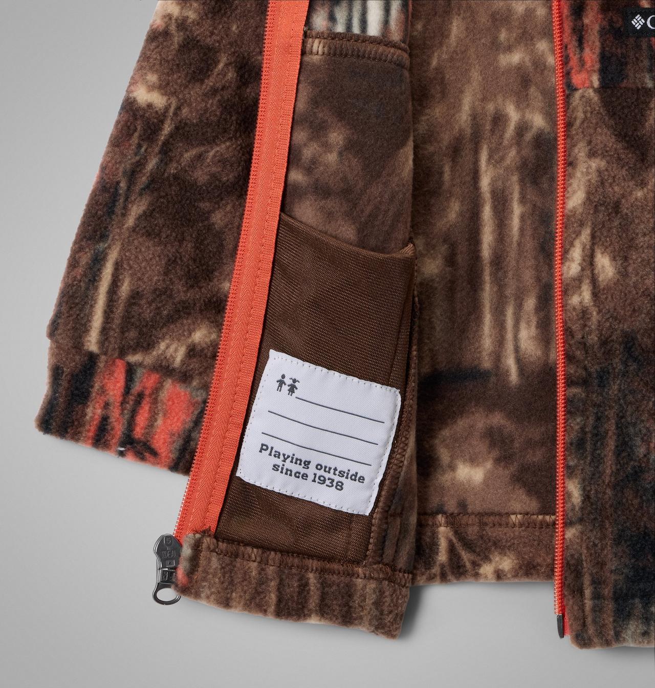 Boys' Infant Zing™ III Printed Fleece Jacket 3