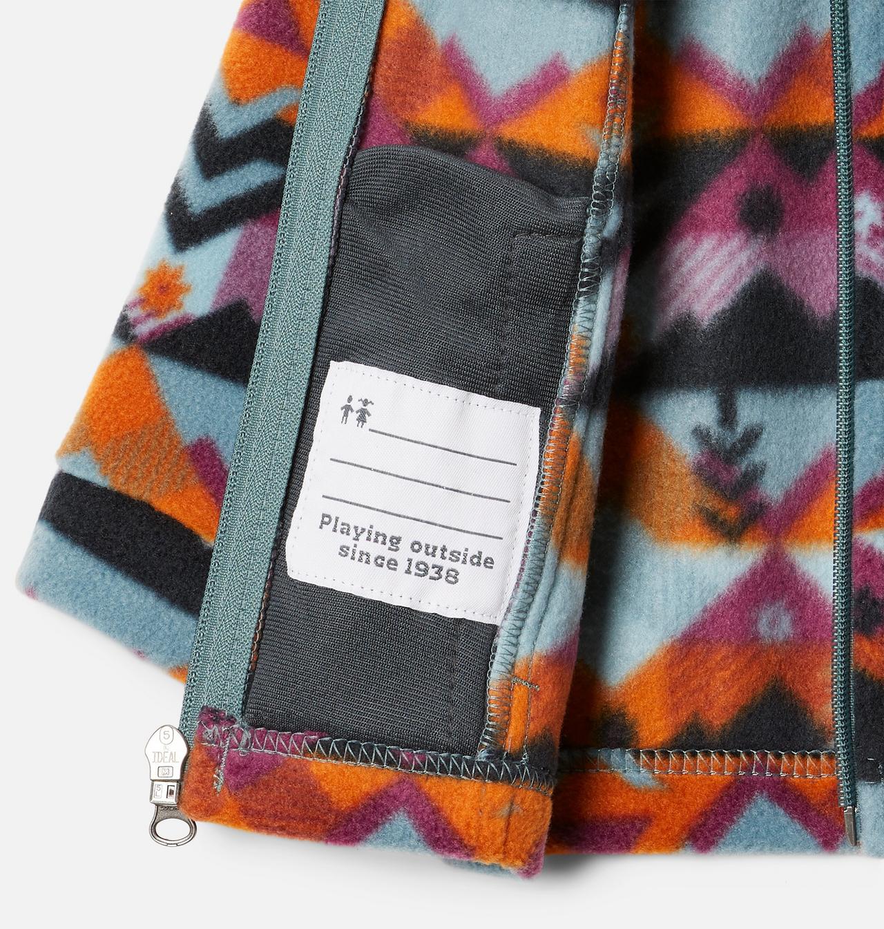 Boys' Infant Zing™ III Printed Fleece Jacket 3