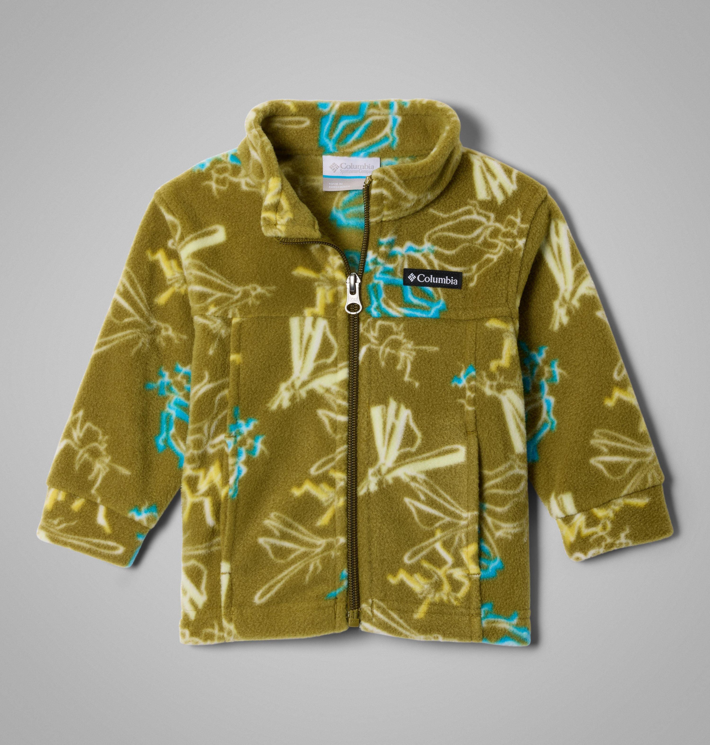 Boys' Infant Zing III Printed Fleece Jacket | 380 | 6/12 1