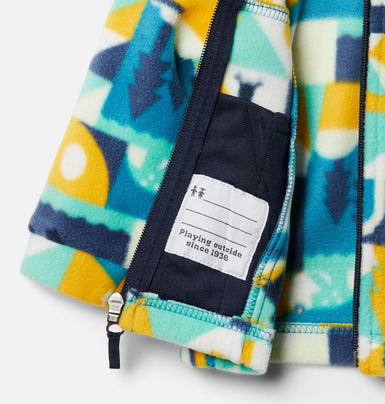 Boys' Infant Zing™ III Printed Fleece Jacket 3