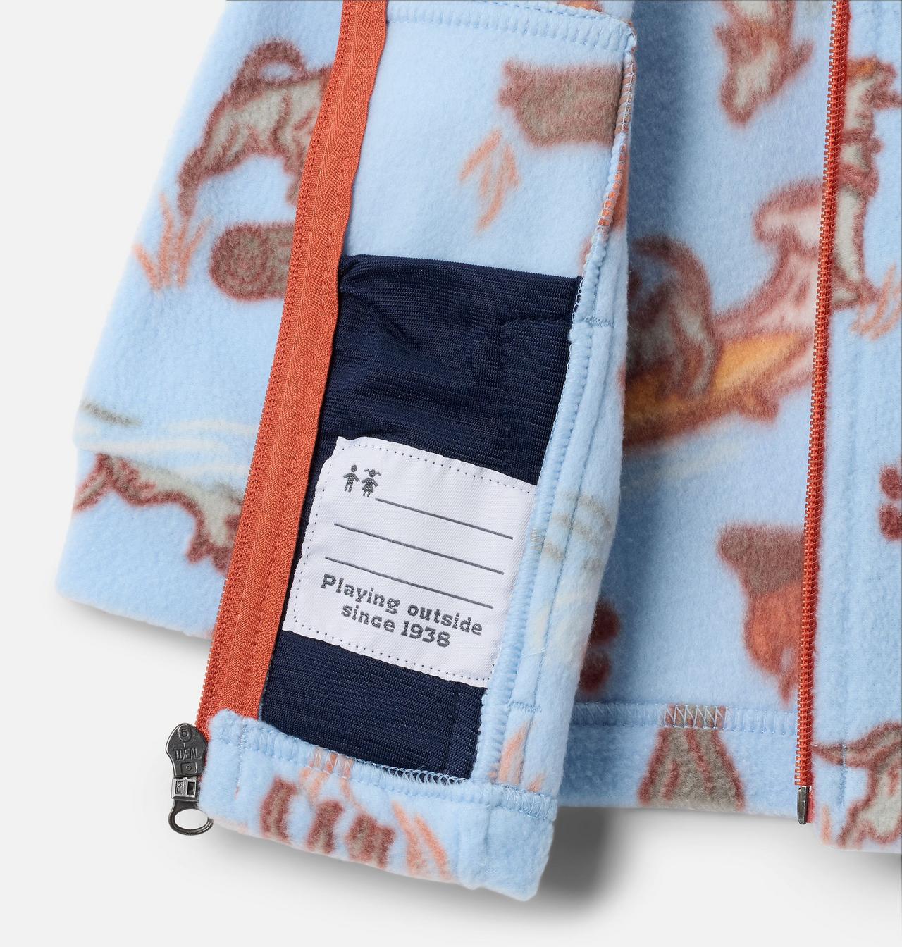 Boys' Infant Zing™ III Printed Fleece Jacket 3