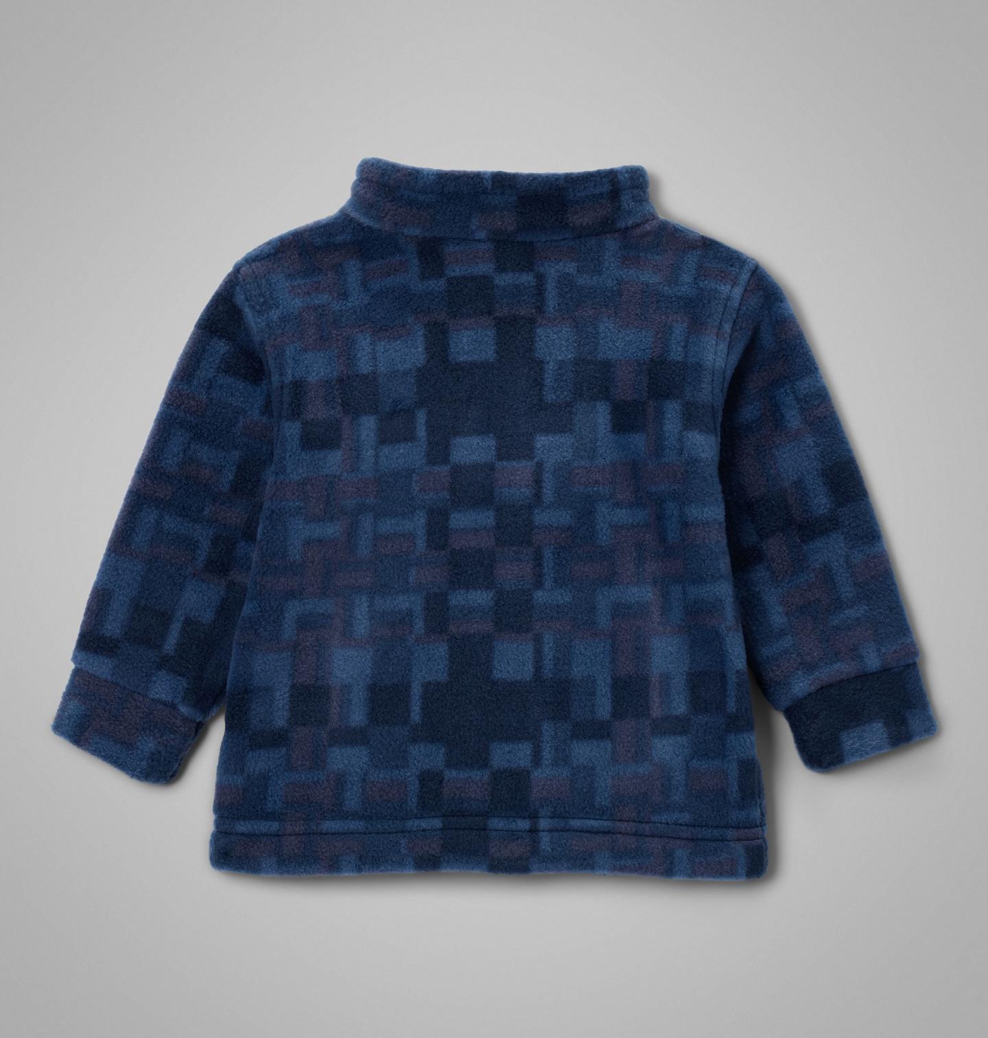 Куртка Columbia Zing III Printed Fleece Jacket для мальчиков-малышей, цвет: Тёмно-синий, вариант 2 — фото 2
