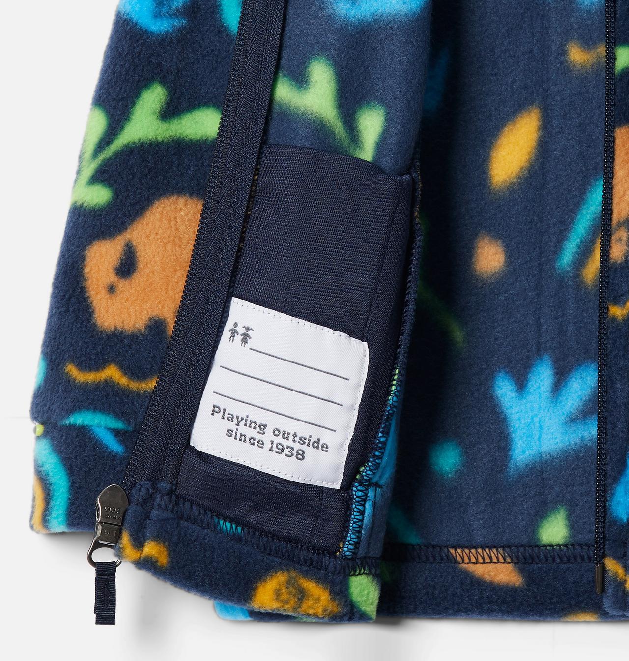 Boys' Infant Zing™ III Printed Fleece Jacket 3