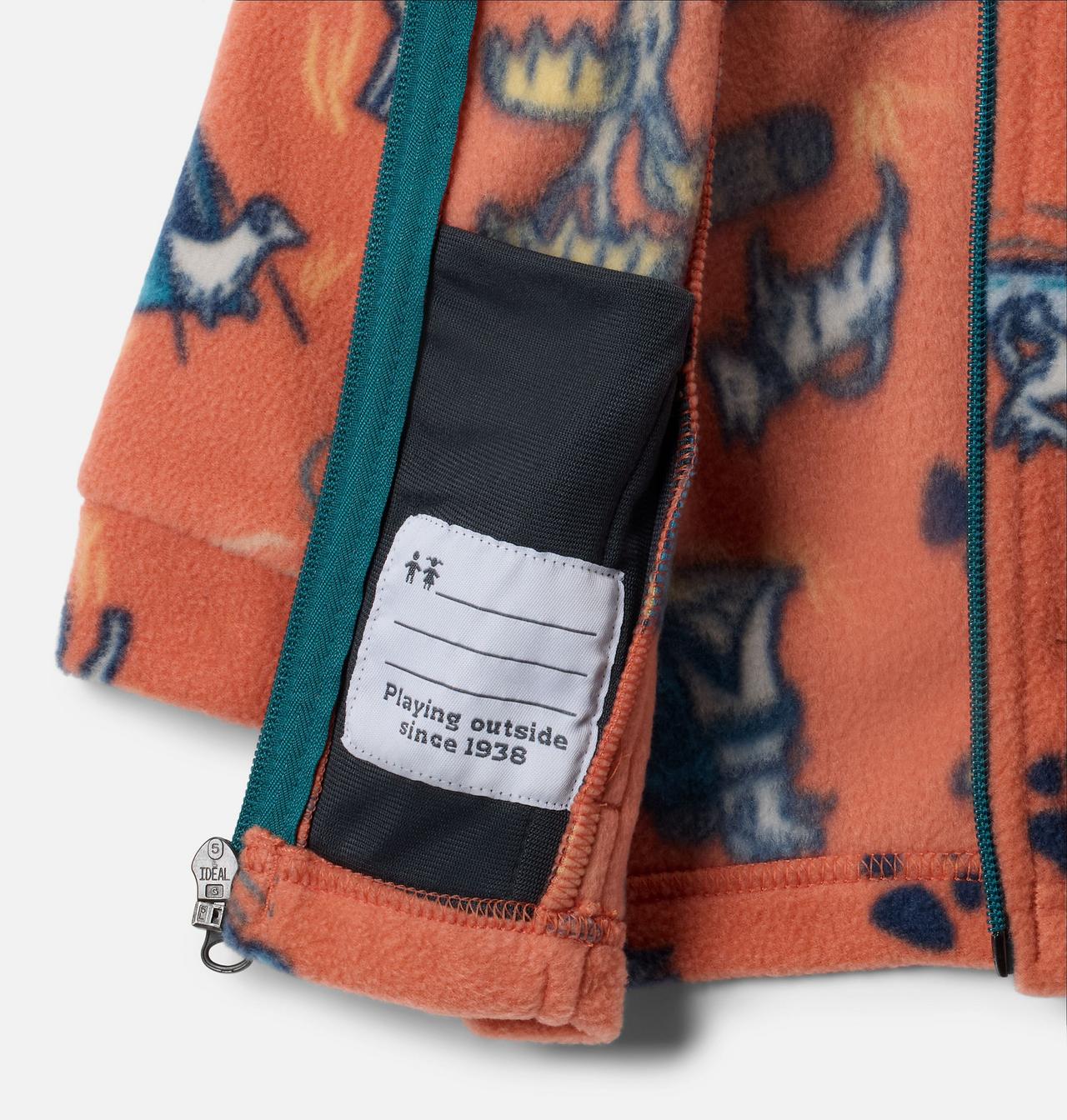 Boys' Infant Zing™ III Printed Fleece Jacket 3