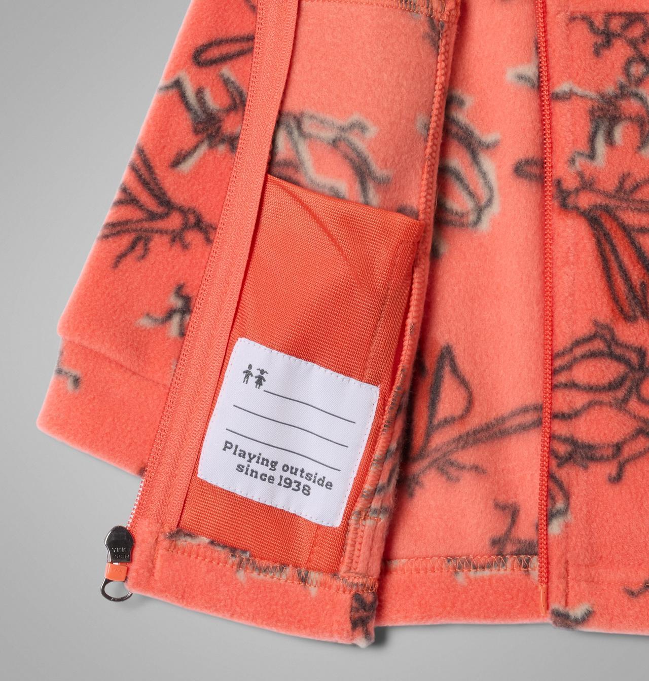 Boys' Infant Zing™ III Printed Fleece Jacket 3