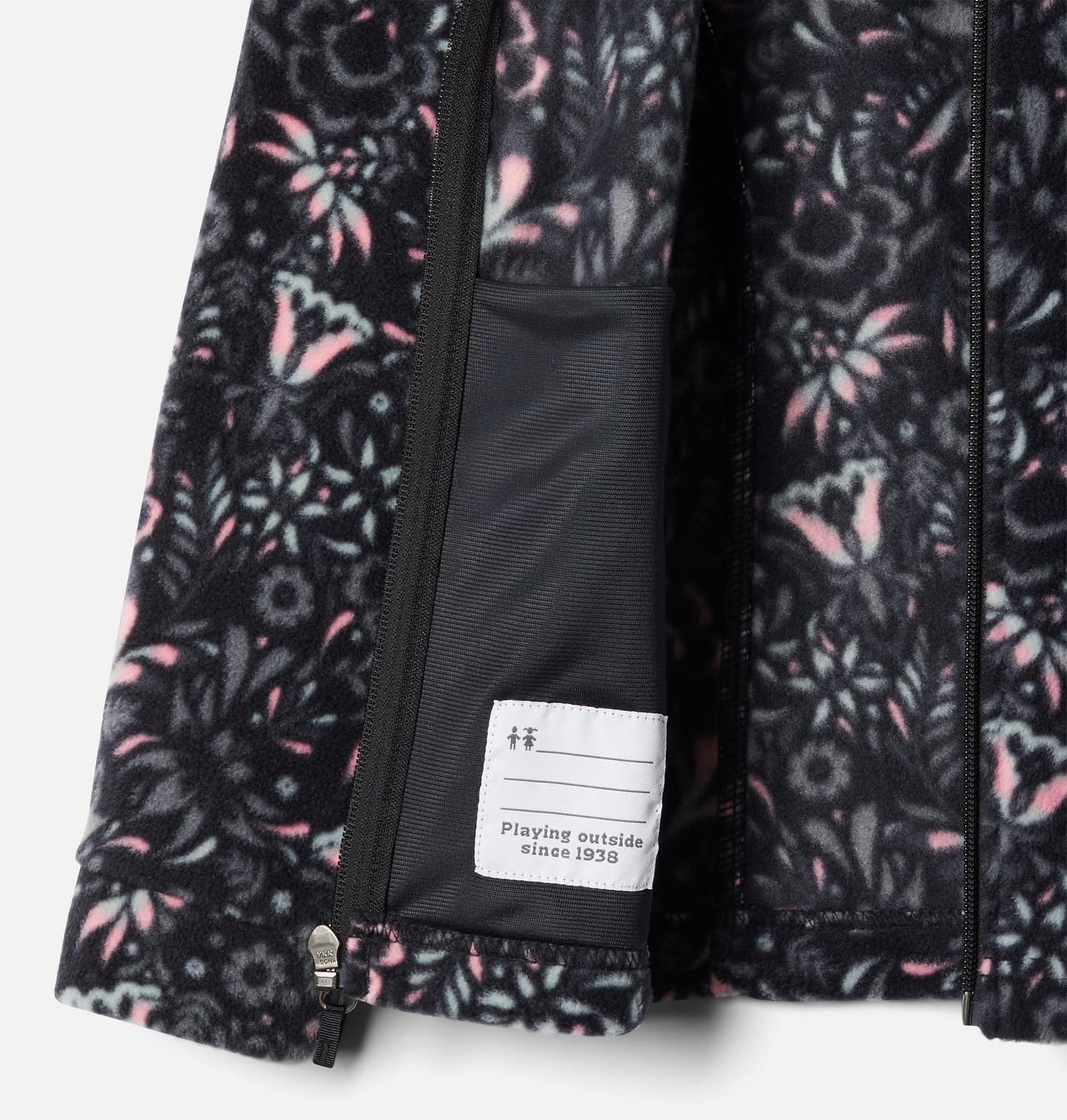 Girls' Benton Springs™ II Printed Fleece Jacket 3