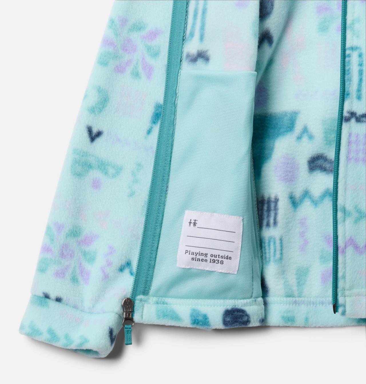 Girls' Benton Springs™ II Printed Fleece Jacket 3
