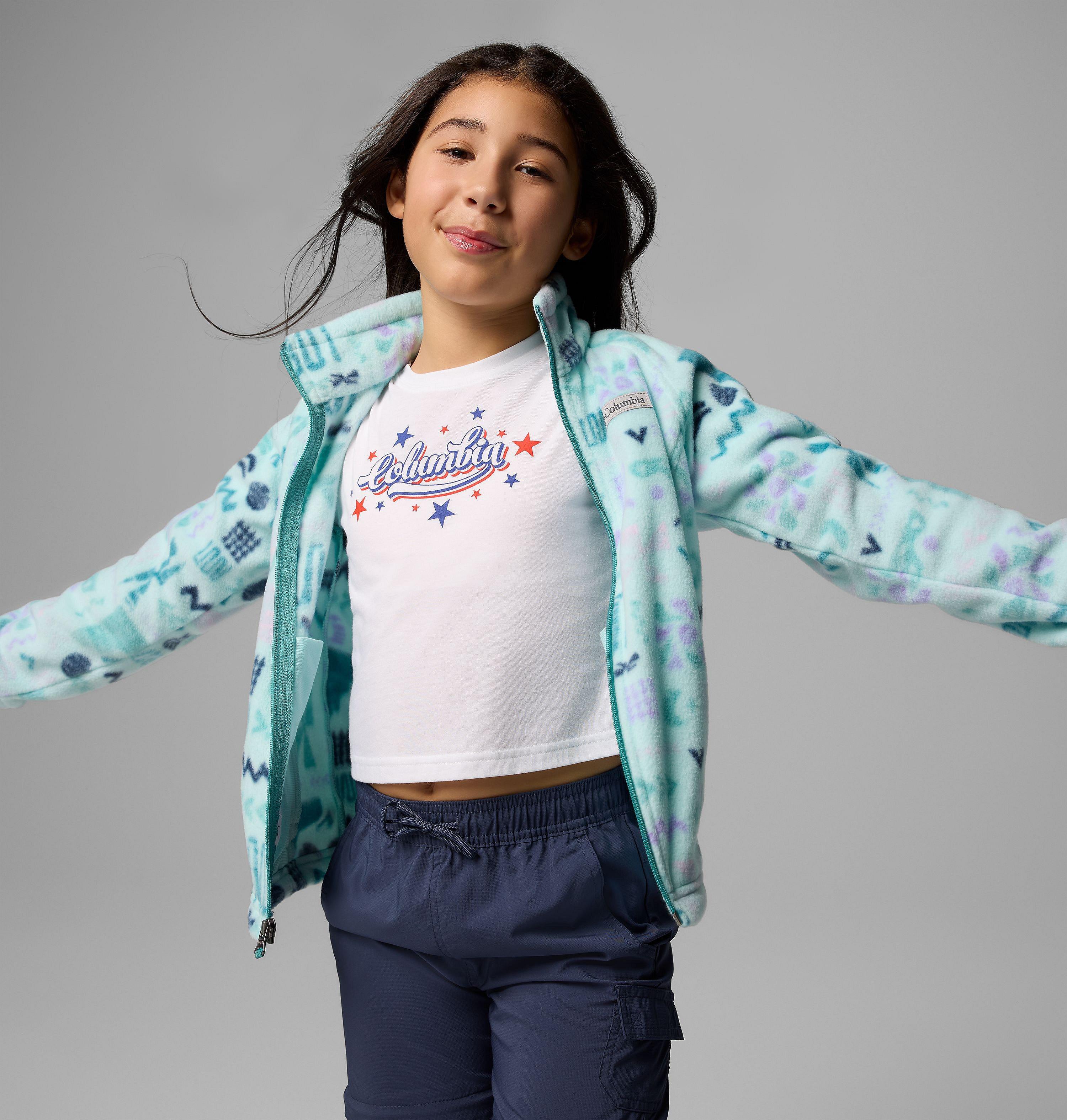 Girls' Benton Springs II Printed Fleece Jacket 4