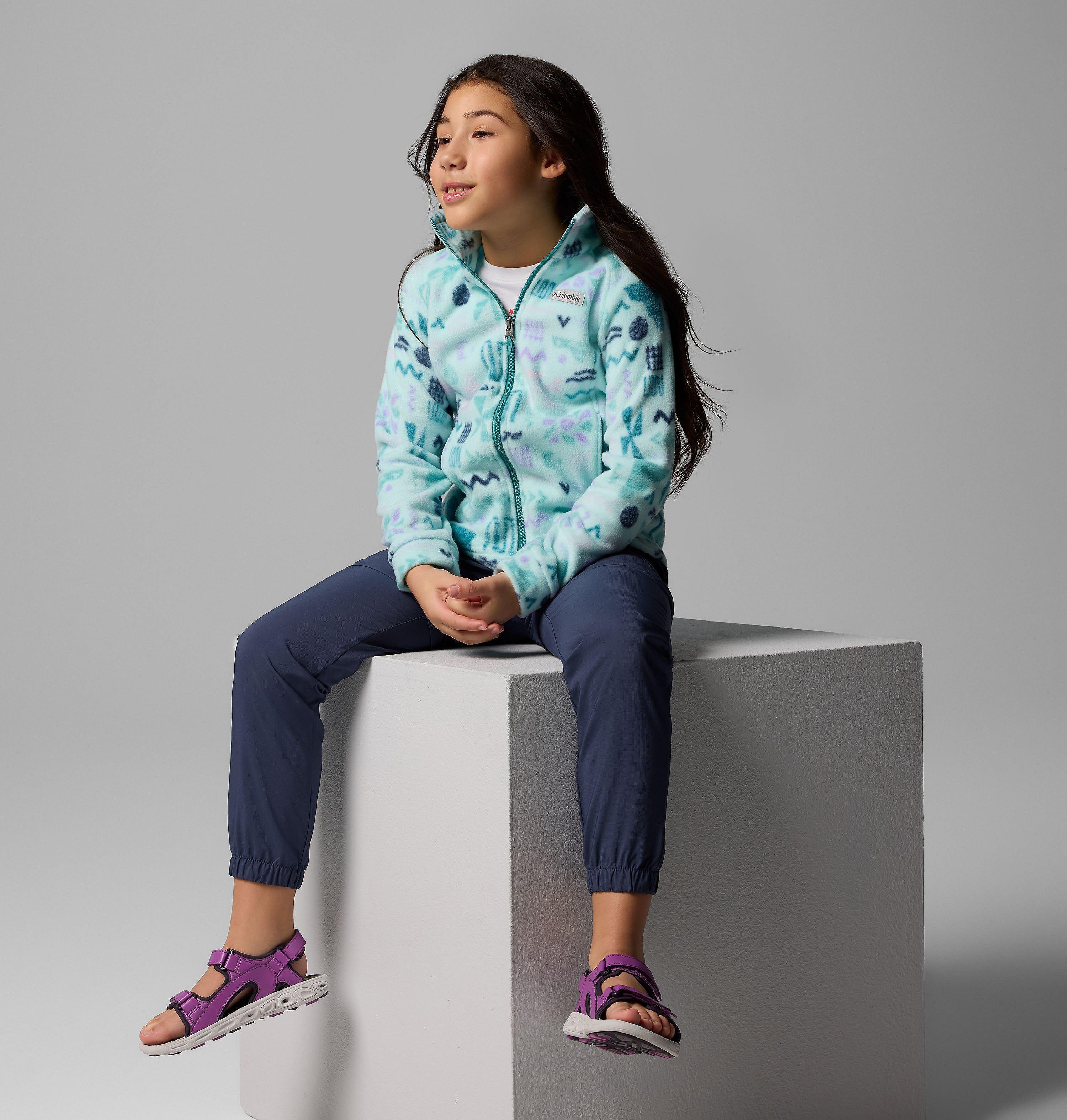 Girls' Benton Springs II Printed Fleece Jacket 6
