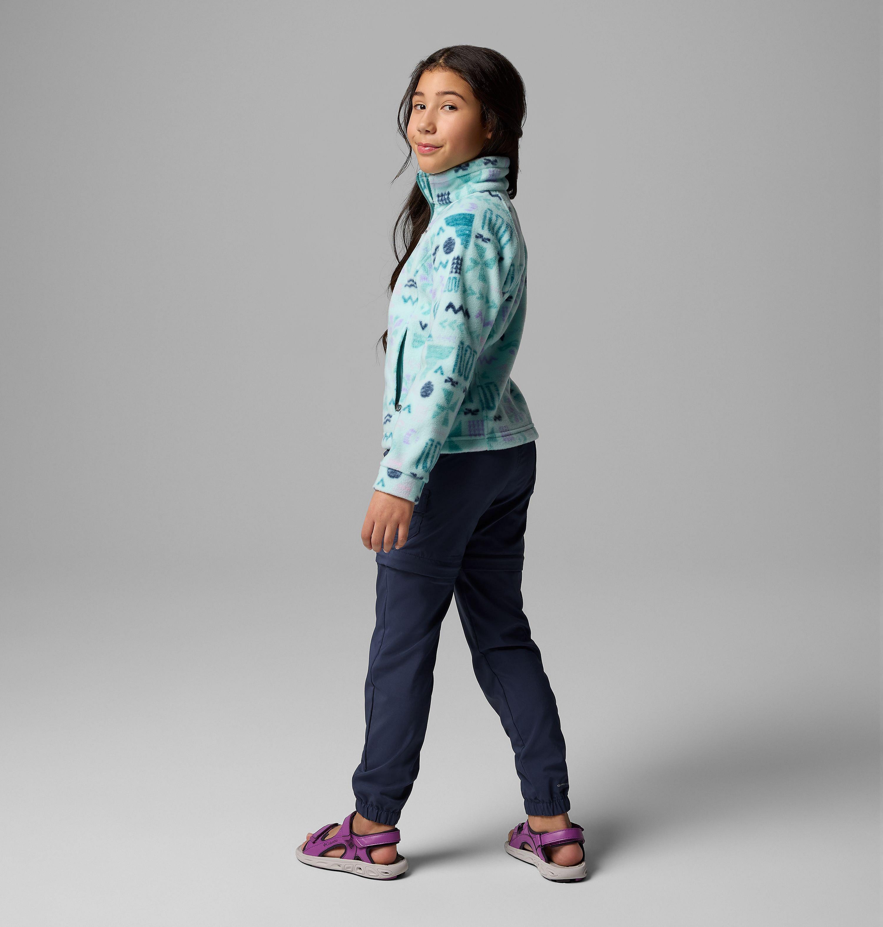 Girls' Benton Springs II Printed Fleece Jacket 2