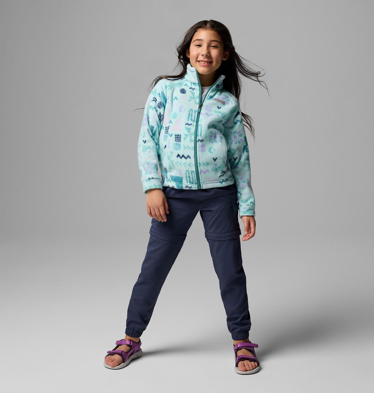 Girls' Benton Springs™ II Printed Fleece Jacket 1